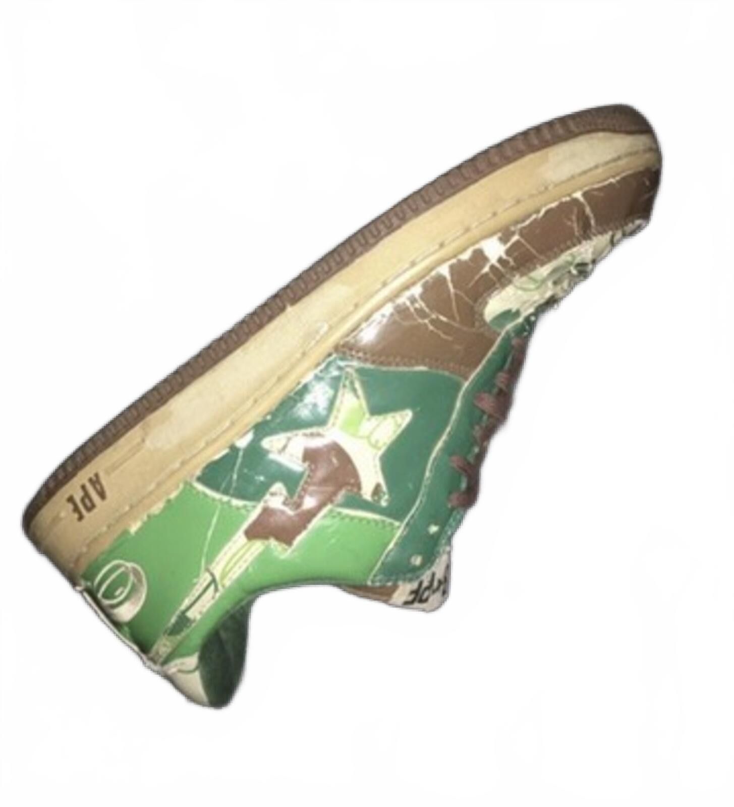 Bape BAPE Sta x Baby Milo Camo Nigo Era Sneakers US 11 Size US 11 / EU 44 - 7 Thumbnail