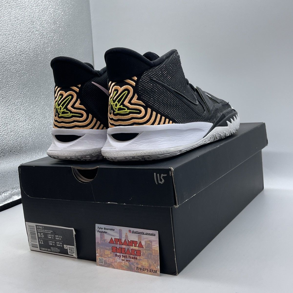 Nike Kyrie 7 ripple effect Size US 9.5 / EU 42-43 - 5 Thumbnail