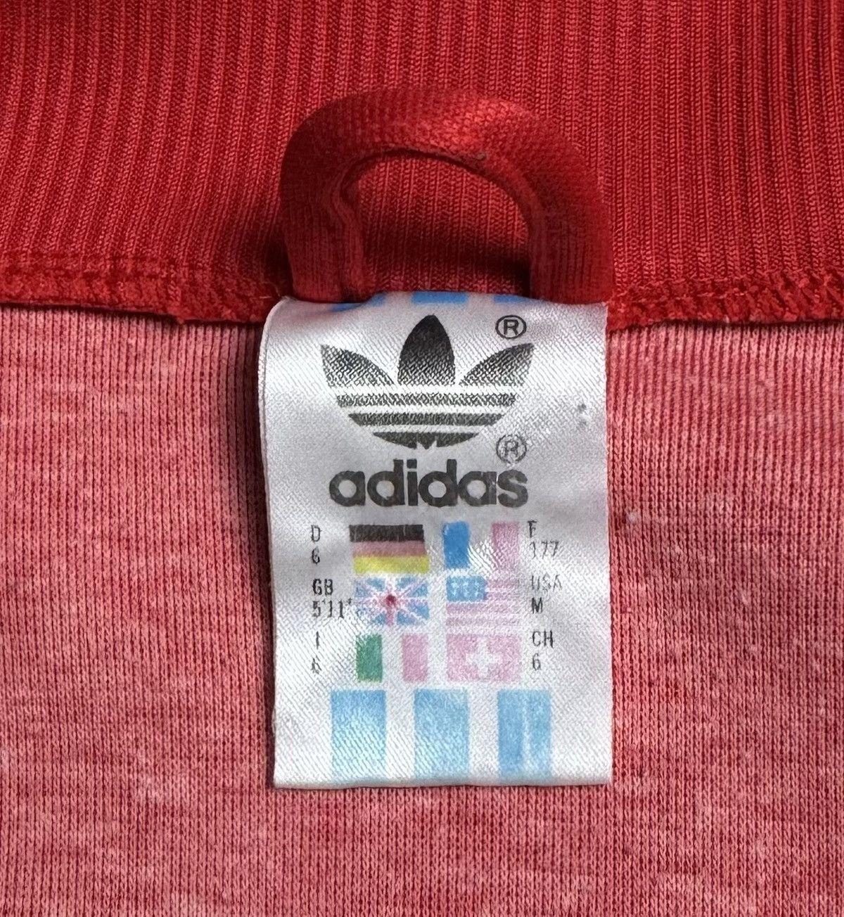 Adidas 1990s Adidas Vintage Template Football Soccer Track Jacket Size US M / EU 48-50 / 2 - 12 Thumbnail