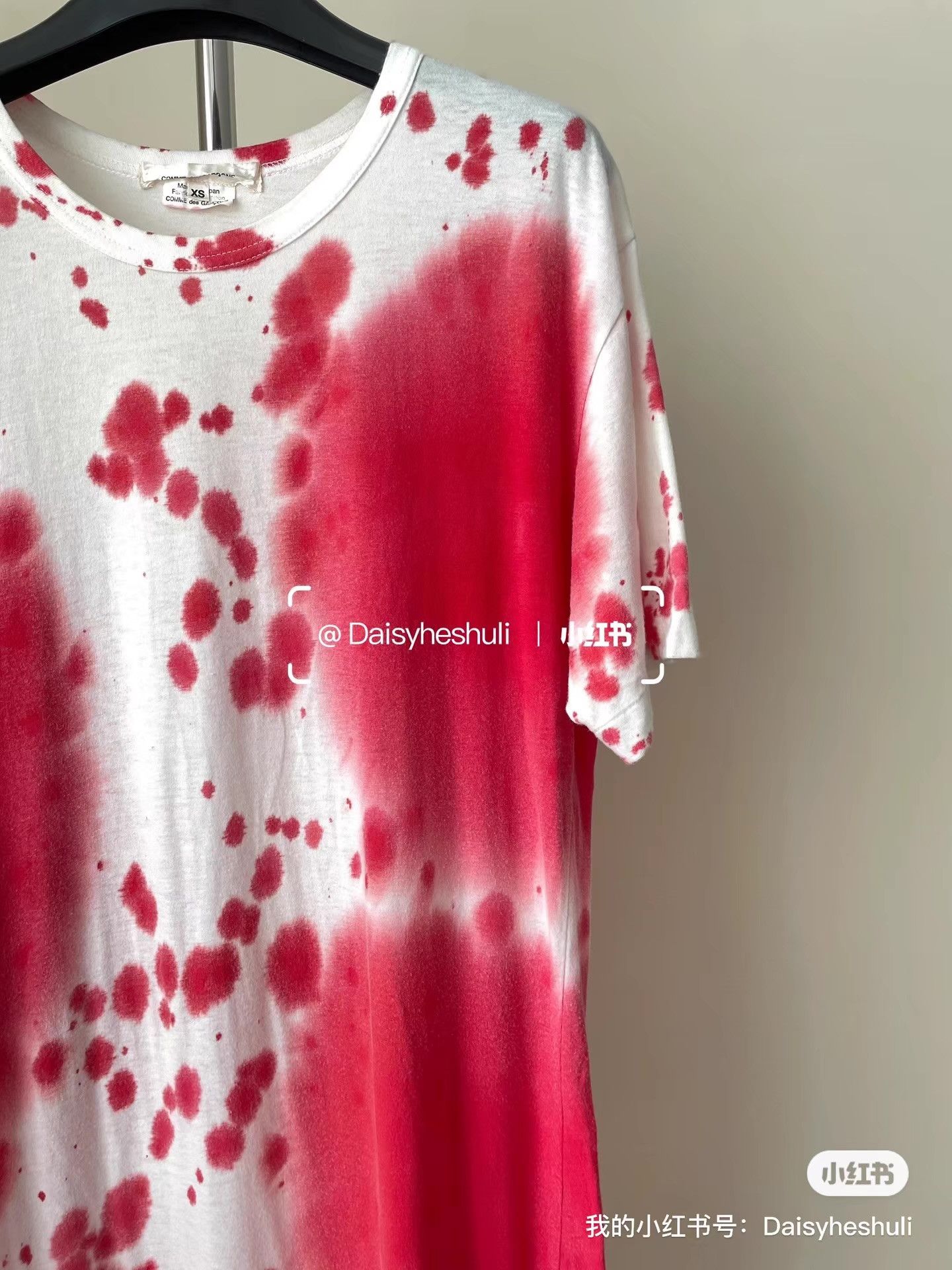 Comme des Garcons Comme des Garçons short-sleeve loose midi dress。Ｑ24 Size XS / US 0-2 / IT 36-38 - 5 Thumbnail