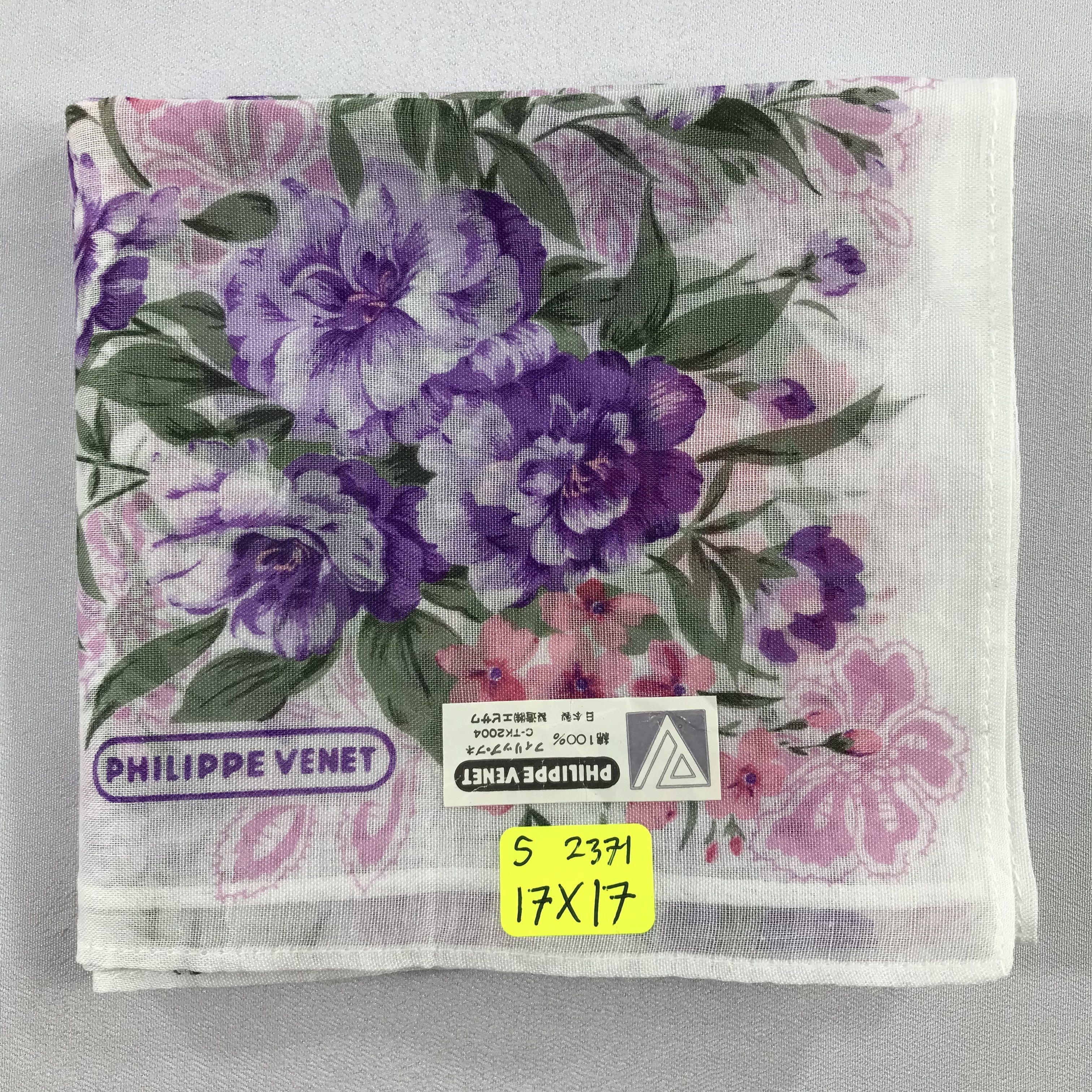 Vintage Philippe Venet Bandana / Handkerchief / Neckerchief - S2371 Size ONE SIZE - 5 Thumbnail