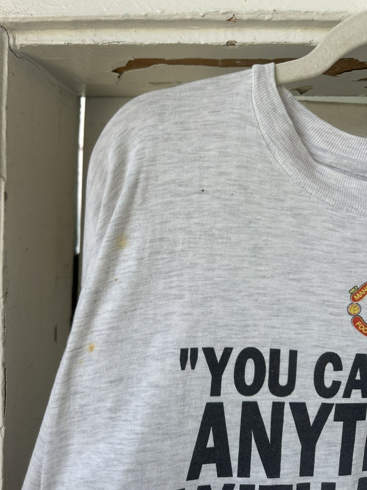 Vintage Vintage Manchester United 95-96 Winners Cup T-shirt Size US L / EU 52-54 / 3 - 3 Thumbnail