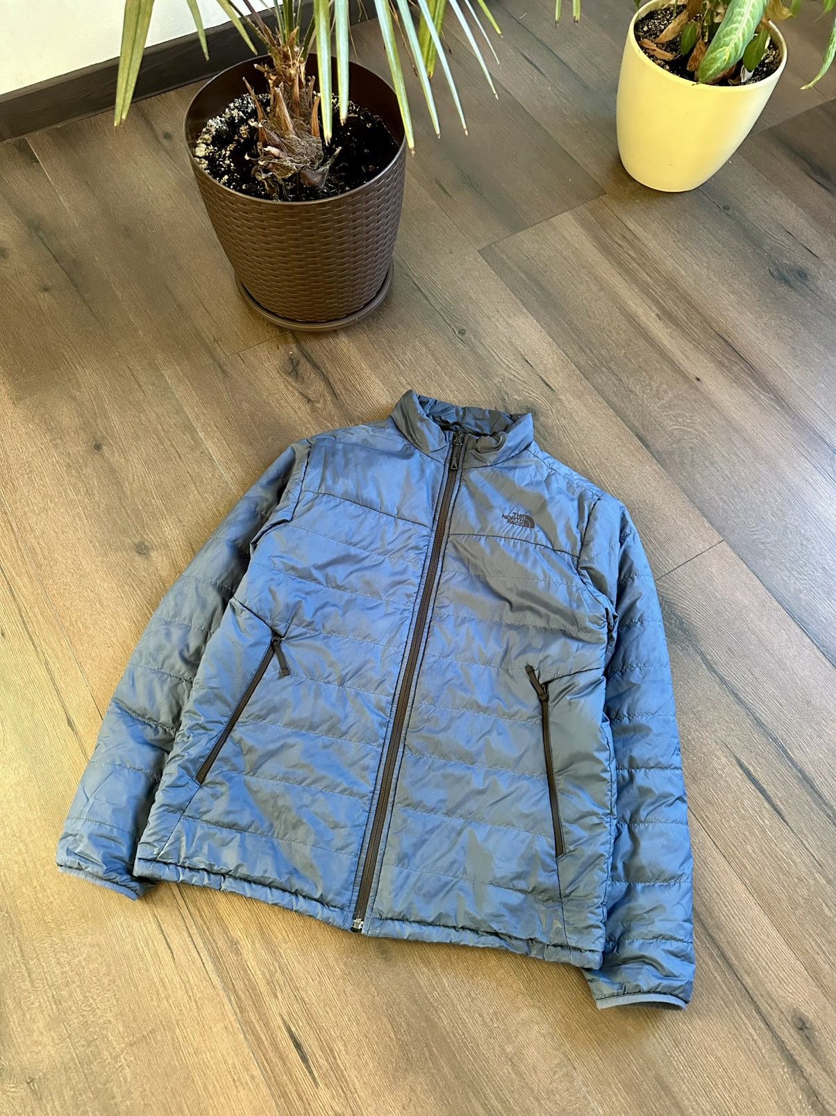 The North Face Vintage The North Face Light Black Jacket Size US L / EU 52-54 / 3 - 1 Thumbnail