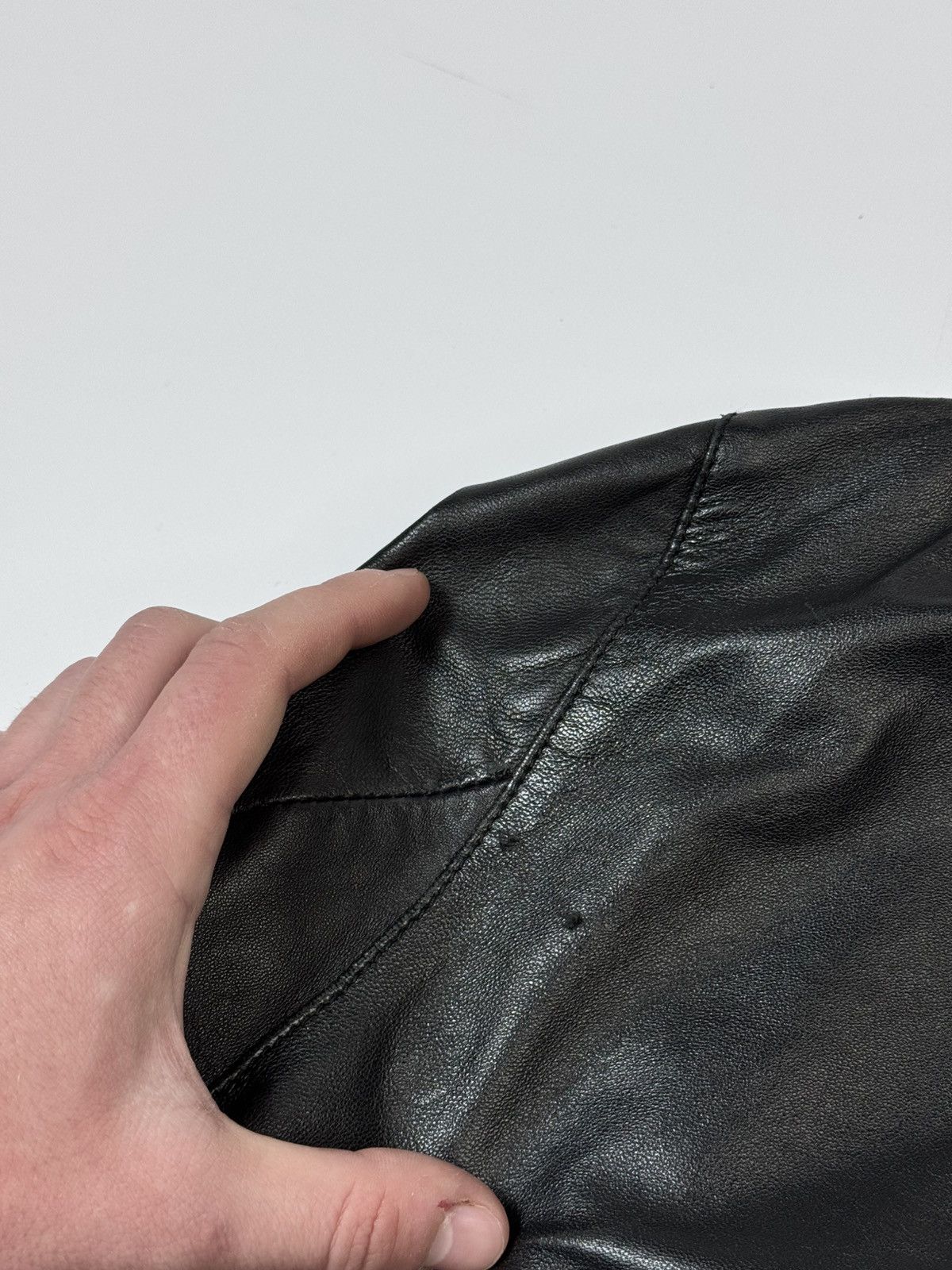 Armani Exchange Armani Exchange Classic Leather Jacket Size US M / EU 48-50 / 2 - 18 Thumbnail