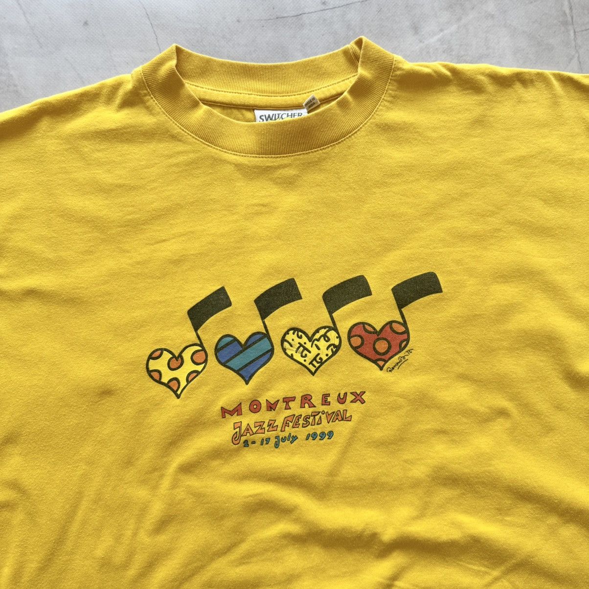 Band Tees 1999 Montreux Jazz Festival Archive Big Logo T-shirt Tee Size US M / EU 48-50 / 2 - 2 Thumbnail