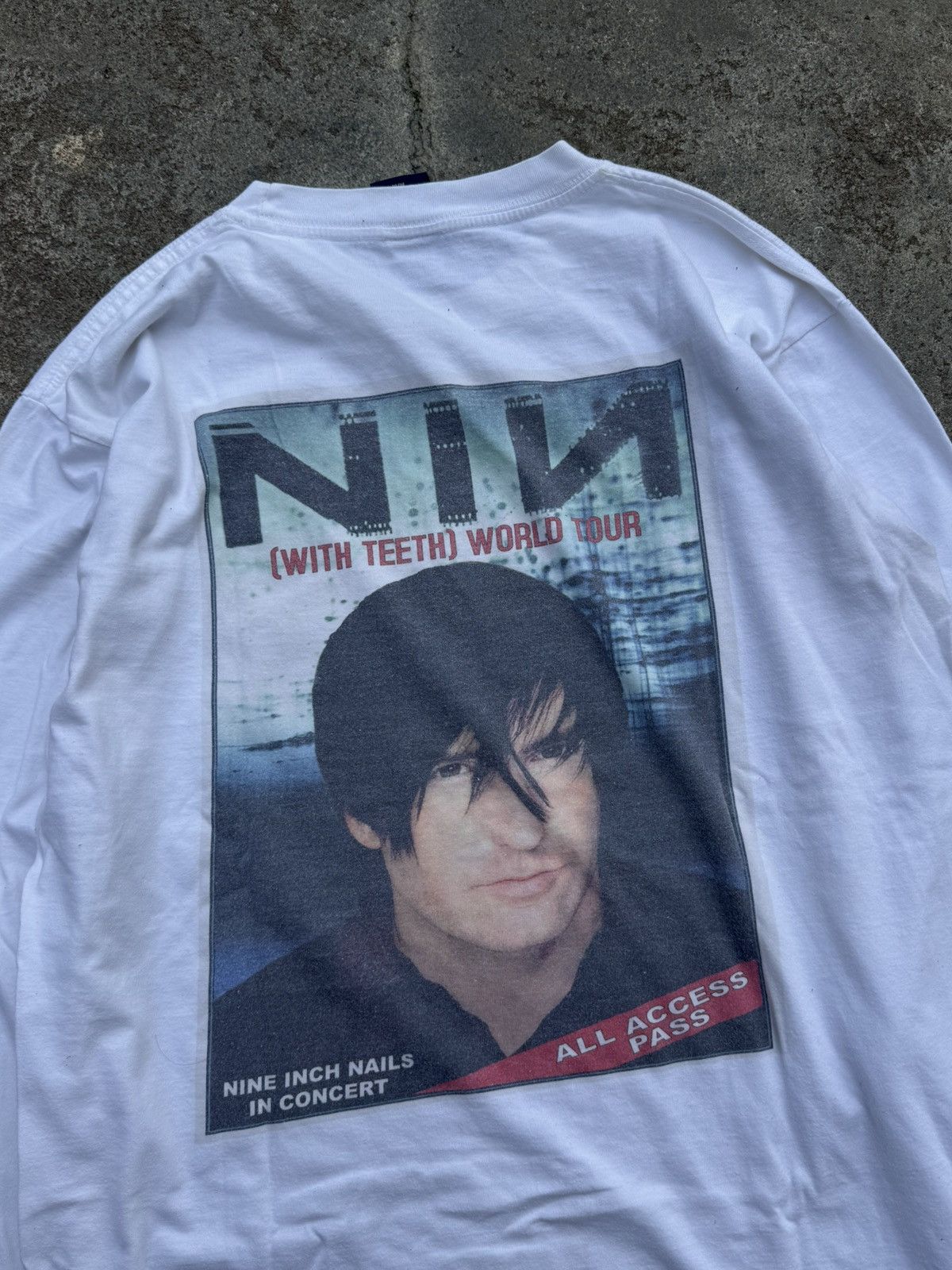 Band Tees ❤️‍🔥RARE❤️‍🔥Nine Inch Nails 2005 World Tour Long Sleeve Size US M / EU 48-50 / 2 - 4 Thumbnail