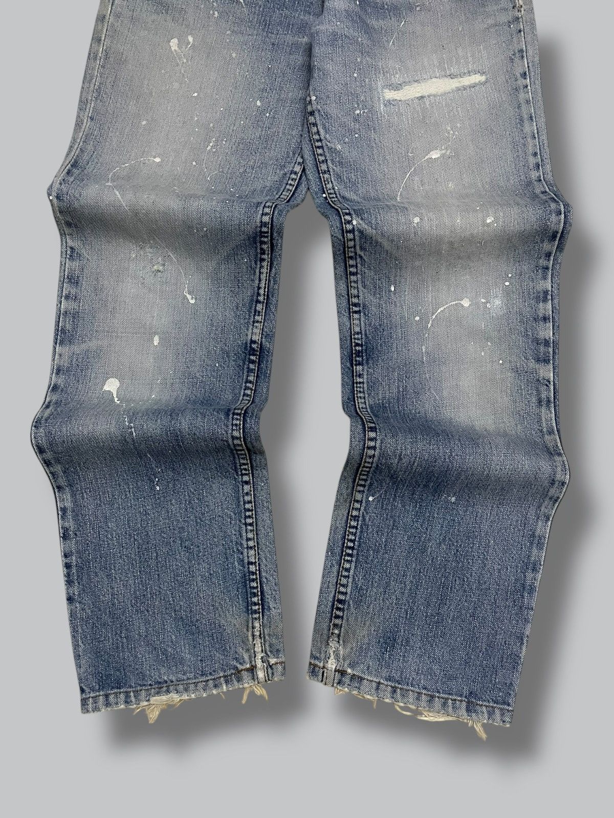 Levi's Vintage Clothing Vintage 1990s Designer Levis Splash 501 Distressed Denim Size US 29 - 2 Thumbnail