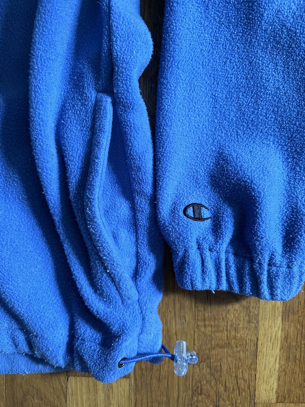 Champion × Vintage Vintage Blue/ Periwinkle Full Zip Champion Fleece Size US L / EU 52-54 / 3 - 4 Thumbnail