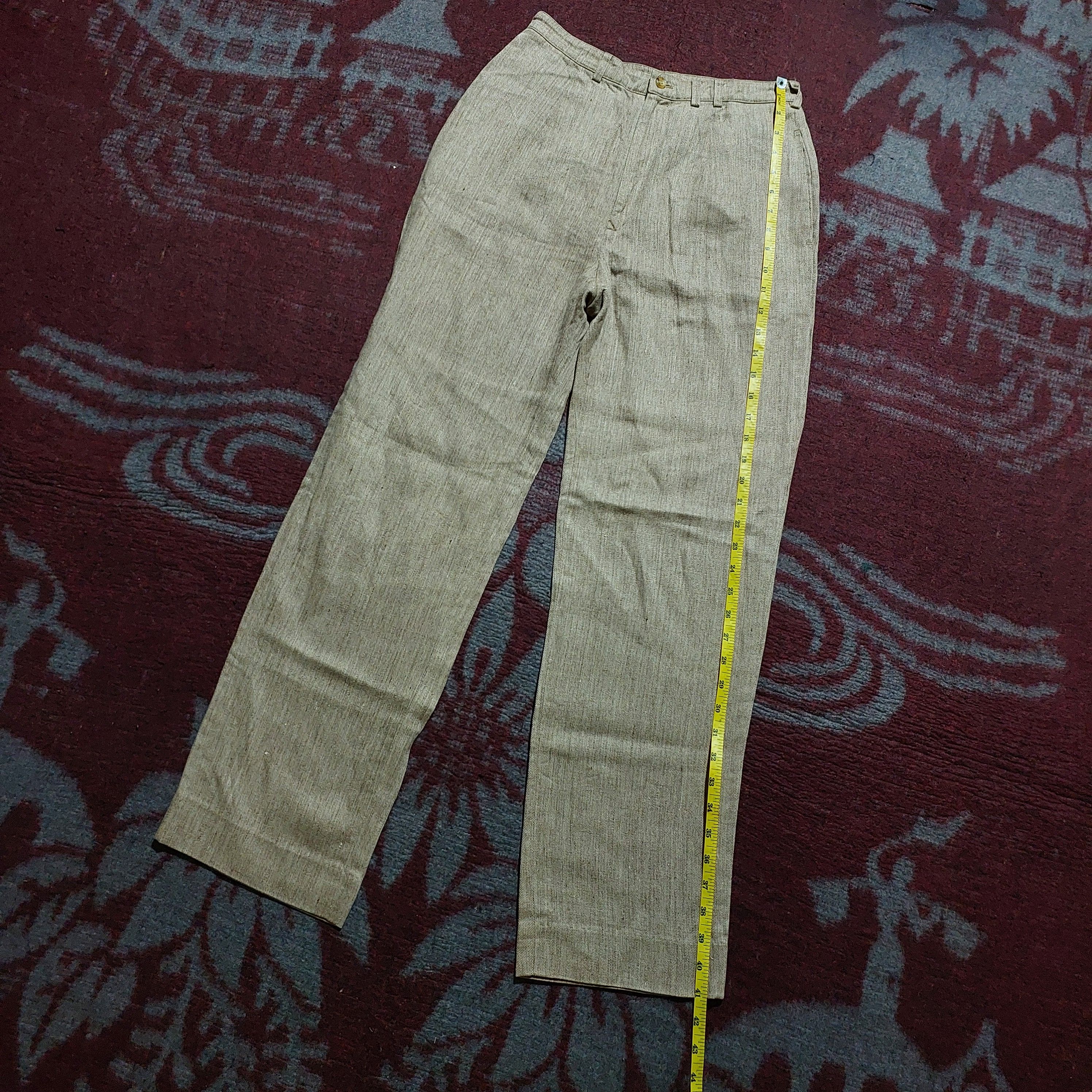 Issey Miyake Mademoiselle Non Non lined pants Size 27" / US 4 / IT 40 - 12 Thumbnail