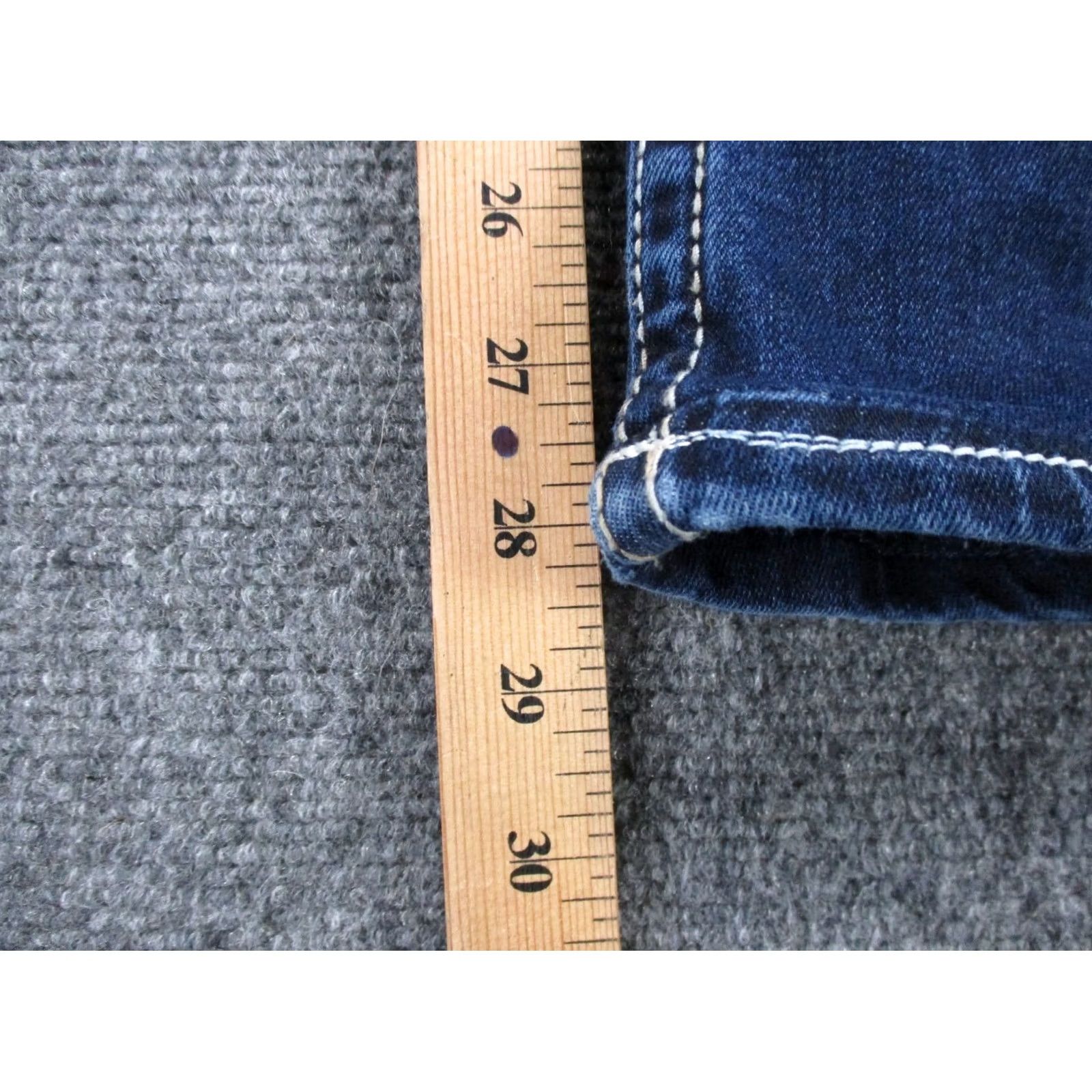 Vintage BKE Buckle Jeans Mens 29 X 30 Blue Denim Aiden Boot Cut Jeans Regular 5-Pocket Mens Blue 90s Style Boots Cut Buckle Brand: Buckle Jeans" Size US 29 - 4 Thumbnail