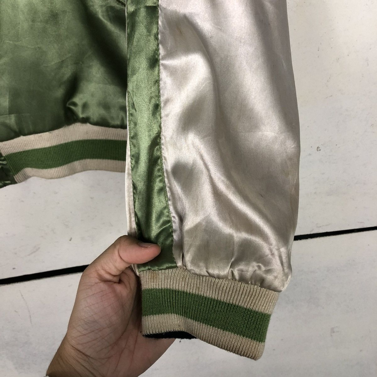 Japanese Brand 🔥VINTAGE REVERSIBLE SOUVENIER JACKET SUKAJAN TOYO ENTERPRISE Size US M / EU 48-50 / 2 - 17 Thumbnail
