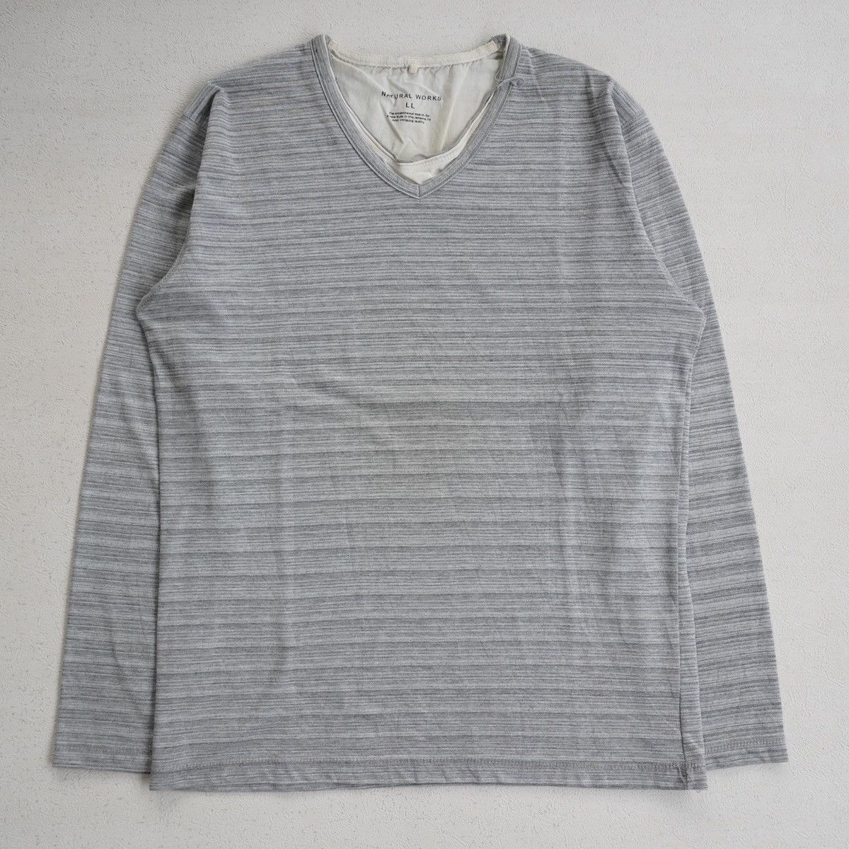 Japanese Brand Double Layer Japanese Archive Longsleeve ifsixwasnine style Size US L / EU 52-54 / 3 - 1 Thumbnail
