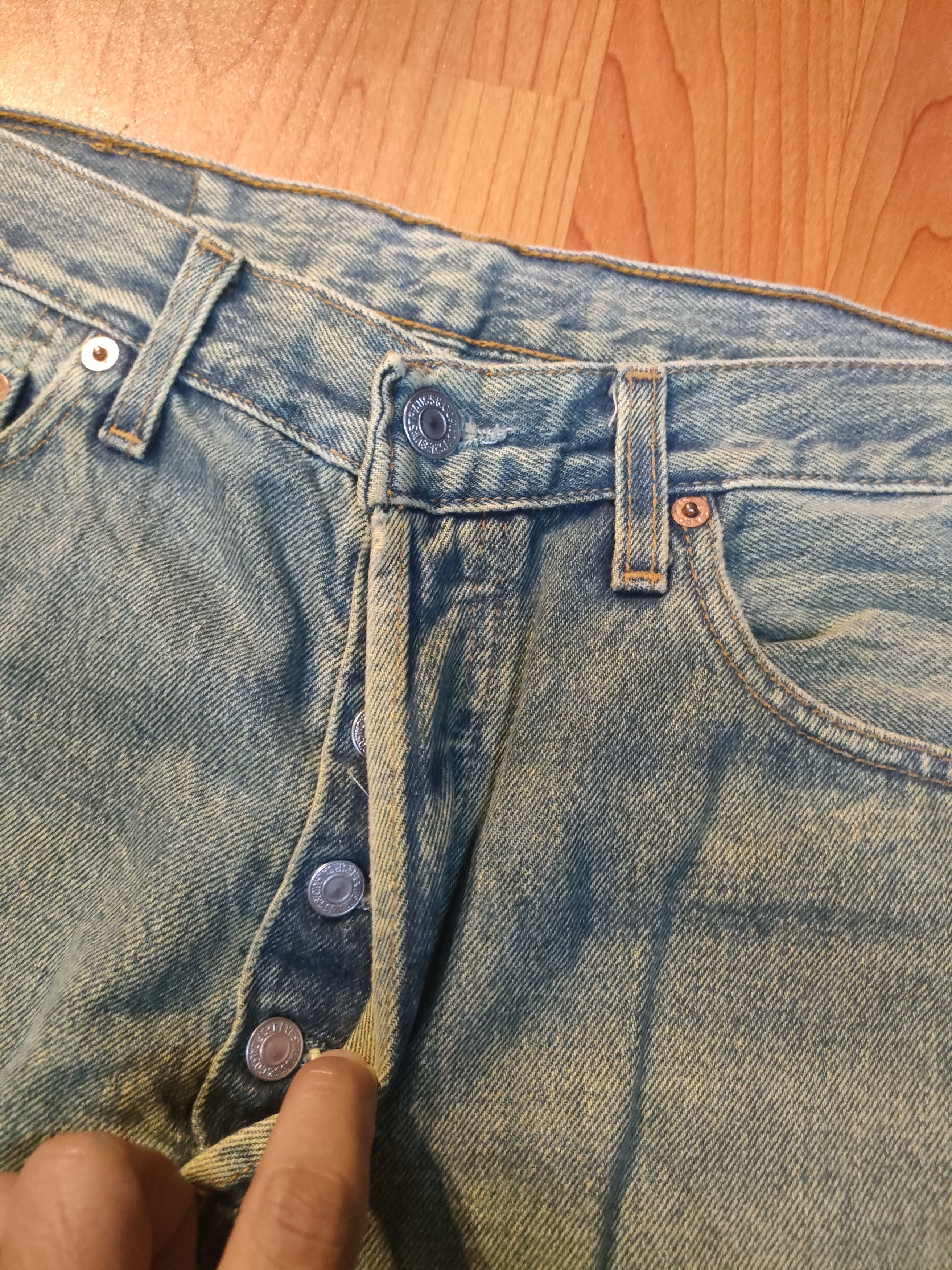 Levi's Distressed Vintage Levi's UK Jeans Size US 30 / EU 46 - 8 Thumbnail