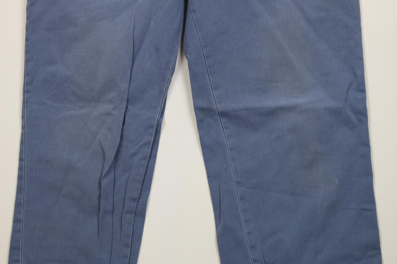 Vintage Vintage 70s 80s Streetwear Workwear Mechanic Pants Blue USA Size US 34 / EU 50 - 3 Thumbnail