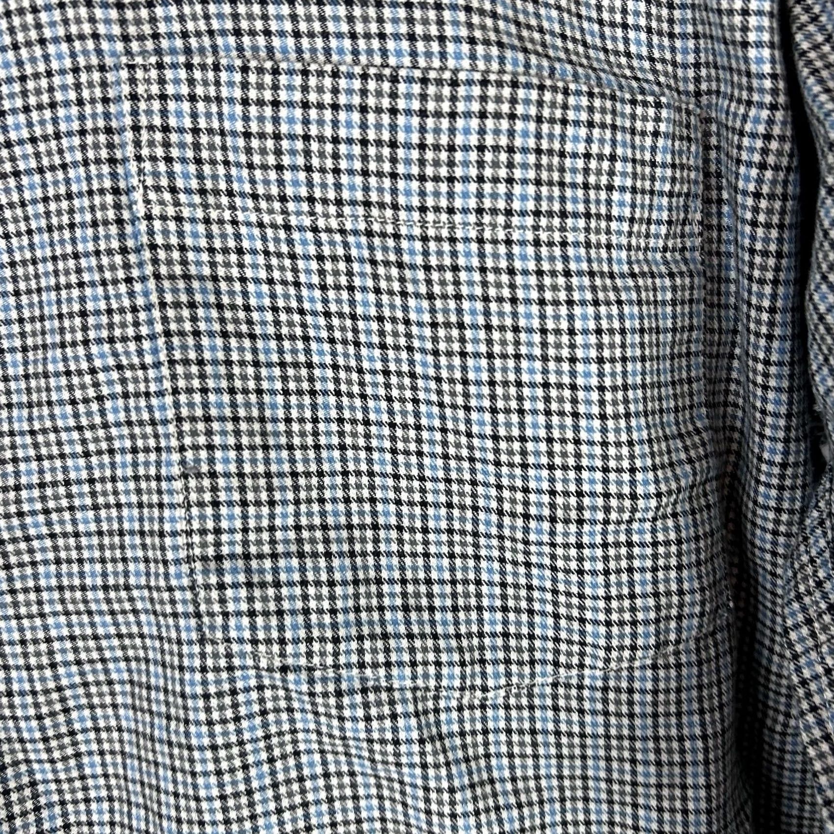 J.Crew VINTAGE J.CREW Shirt Men Large Blue Black Plaid Oarsman Button Up Preppy Size US L / EU 52-54 / 3 - 5 Thumbnail