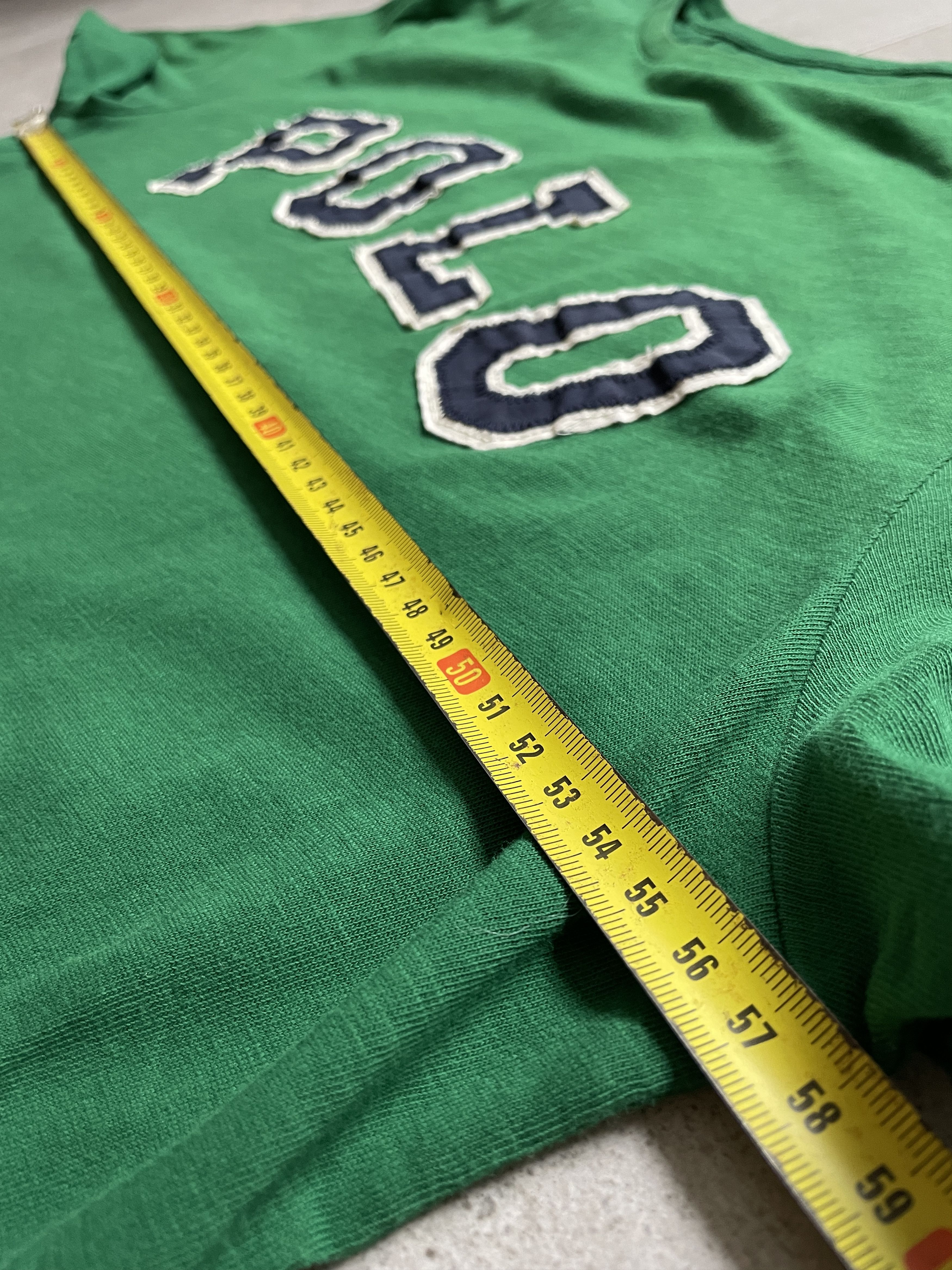 Polo Ralph Lauren POLO RALPH LAUREN GREEN LOGO CHIEF KEEF TYPE TEE Size US XL / EU 56 / 4 - 8 Thumbnail