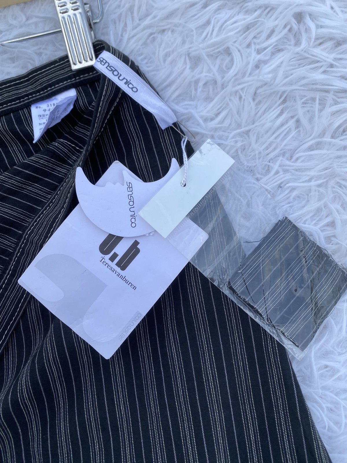 Japanese Brand Rare Japanese Brand Senso Unico Nice Design Midi Skirt Size 29" - 14 Thumbnail