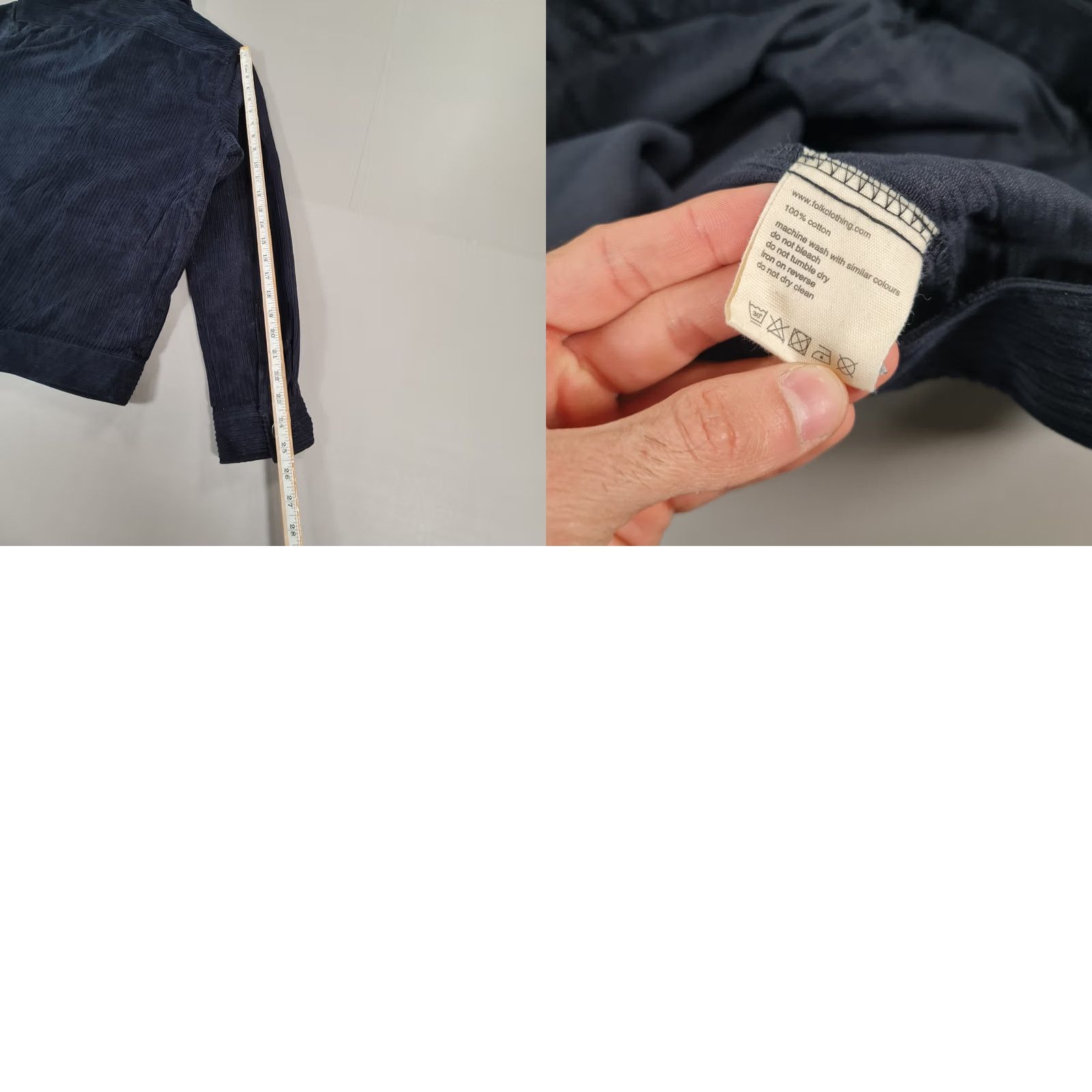 Folk VINTAGE Folk Jacket Navy Blue Medium? Size US M / EU 48-50 / 2 - 8 Thumbnail