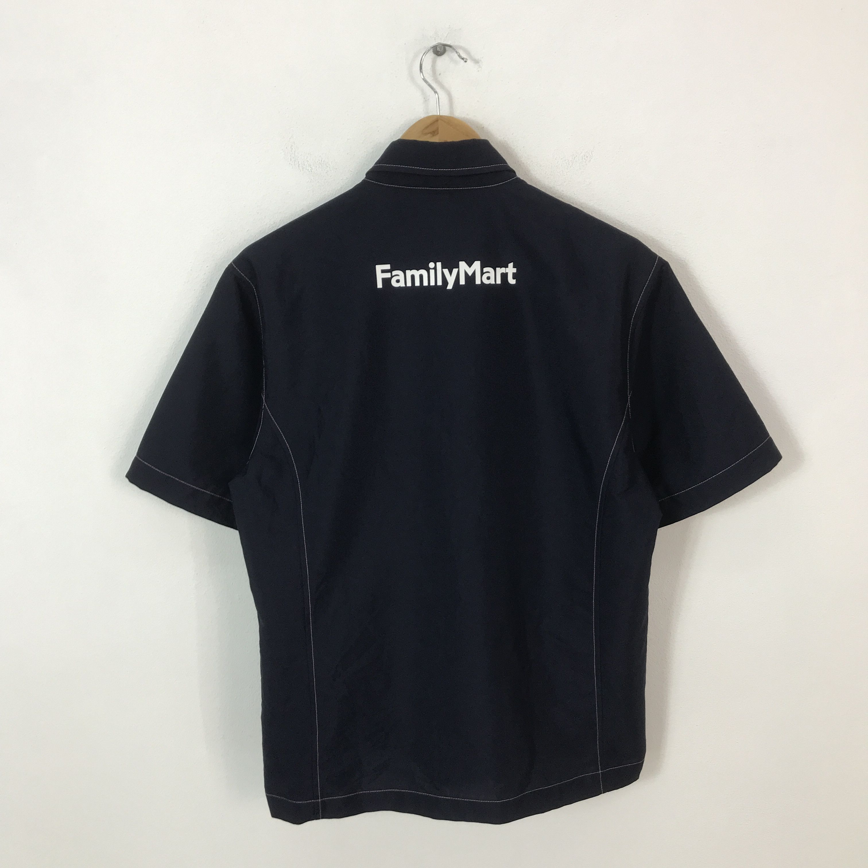 Japanese Brand family mart Japan uniform shirt jacket K64B18 Size US M / EU 48-50 / 2 - 1 Thumbnail