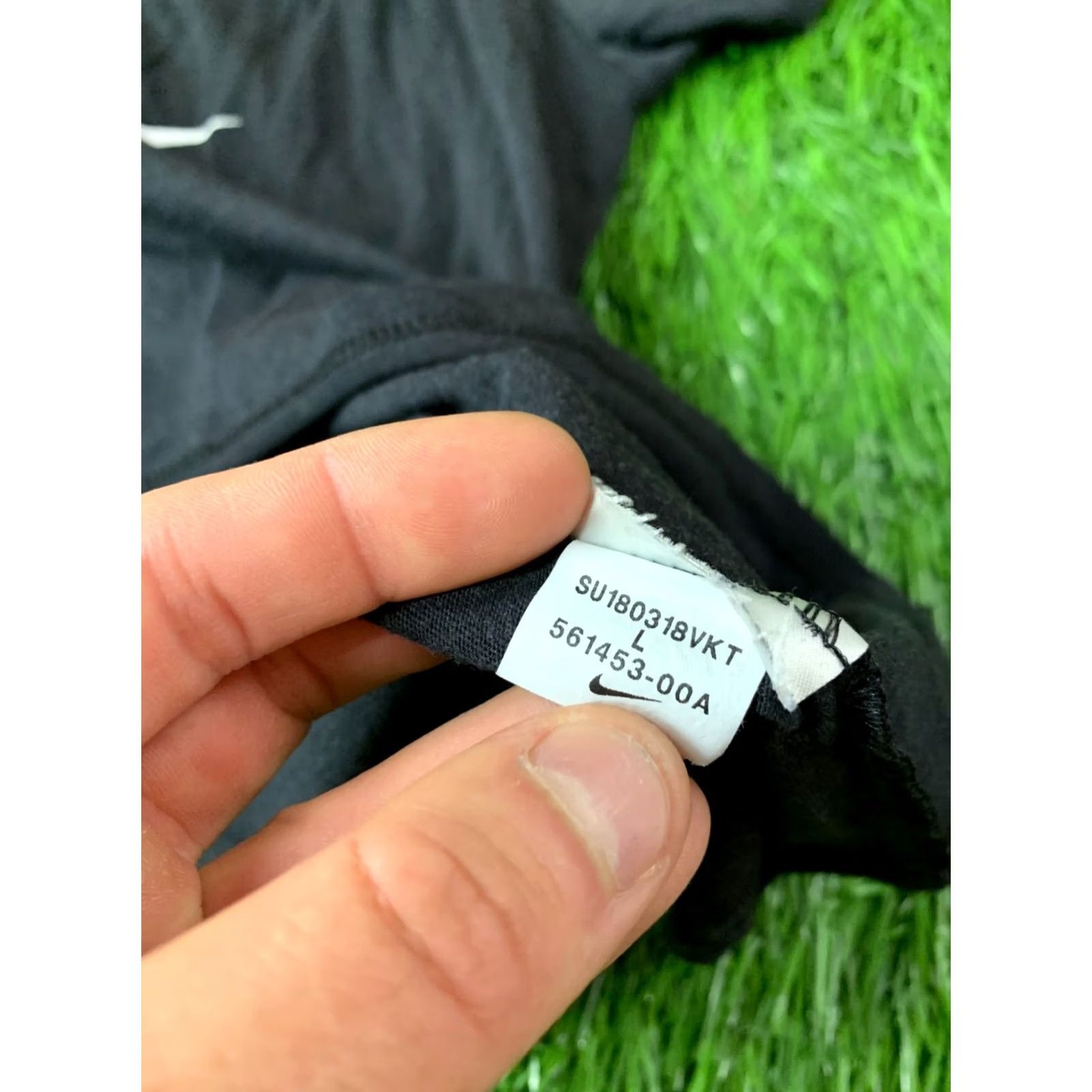 Nike NIKE Shirt Women T-Shirt 2018 Black L Size Regular Short Sleeve Cotton 561453-00A Size L / US 10 / IT 46 - 6 Thumbnail