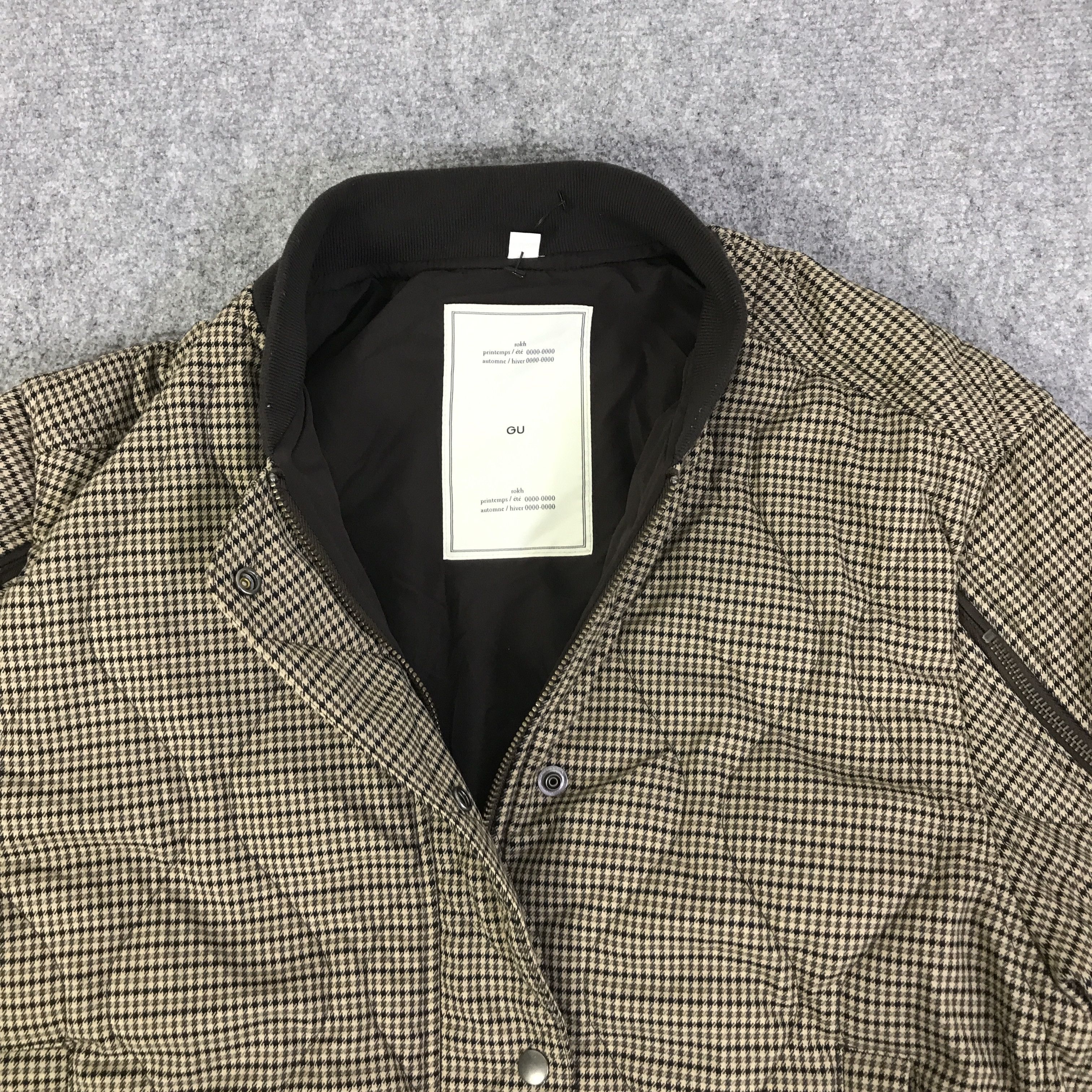 Japanese Brand GU X ROKH QUILTED JACKET K79B3 Size US M / EU 48-50 / 2 - 7 Thumbnail