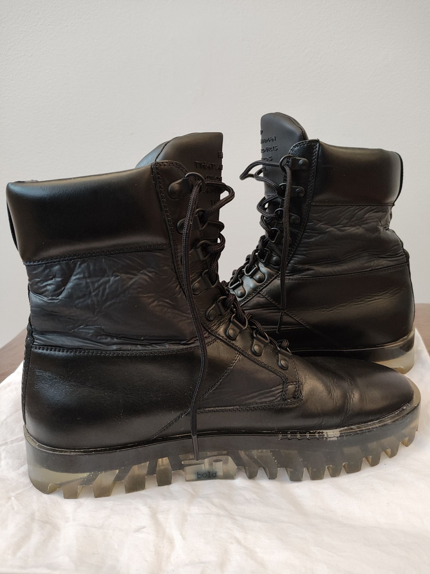 RBRSL O.X.S Rubber Soul leather boots Size US 10 / EU 43 - 4 Thumbnail