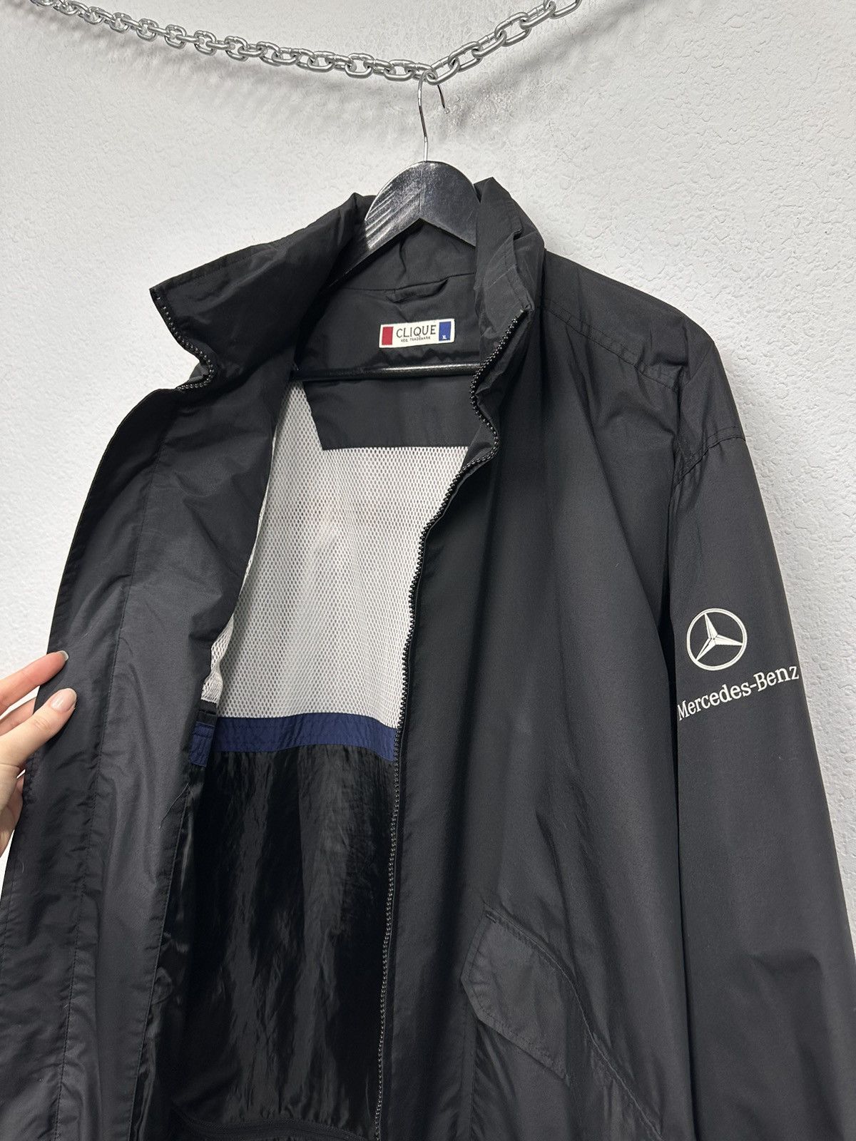 Mercedes-Benz Vintage Racing Mercedes Benz Jacket Red Bull Leather Rare Size US XL / EU 56 / 4 - 5 Thumbnail