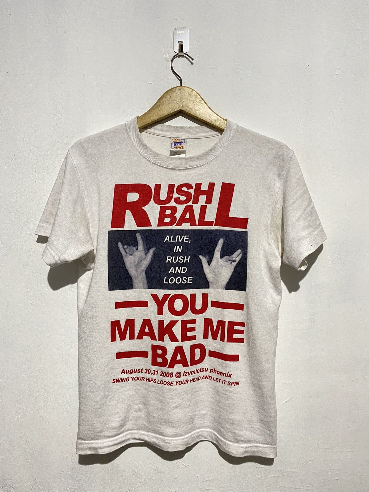 20471120 2000s RNA Inc rush ball tee Size US S / EU 44-46 / 1 - 1 Thumbnail