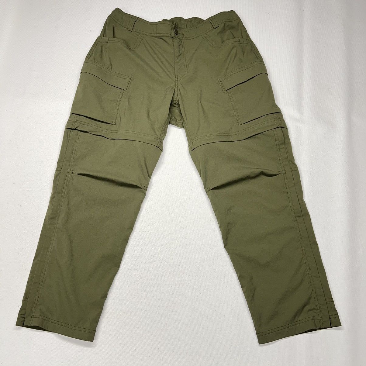 Rei REI Pants 16 Petite Green Cargo Convertible Zipper Pocket Size 38" / US 16 / IT 52 - 1 Thumbnail