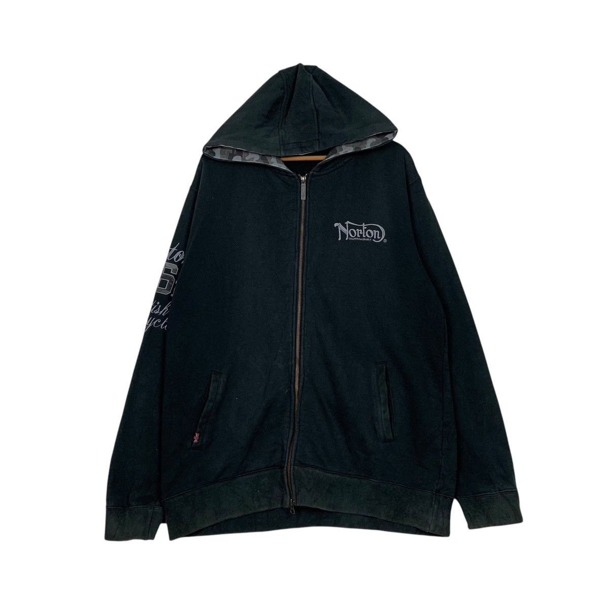 Norton Norton England Zipper Hoodie Size US XXL / EU 58 / 5 - 1 Thumbnail