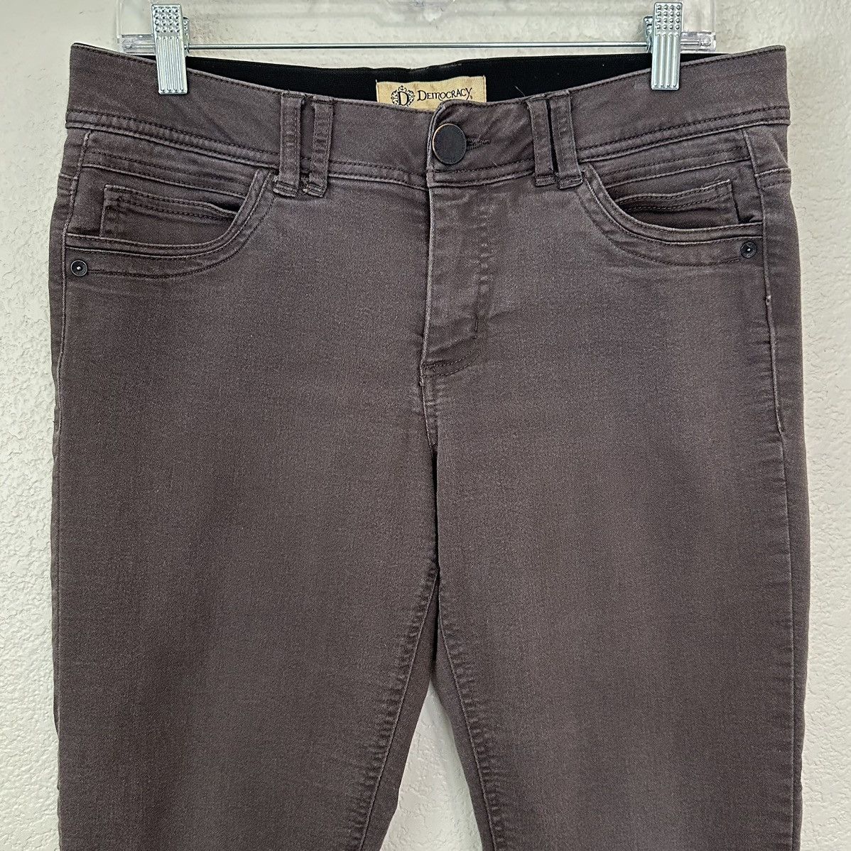 Other Democracy Ab Technology Gray Skinny Comfort Jeans Size 32" / US 10 / IT 46 - 3 Thumbnail