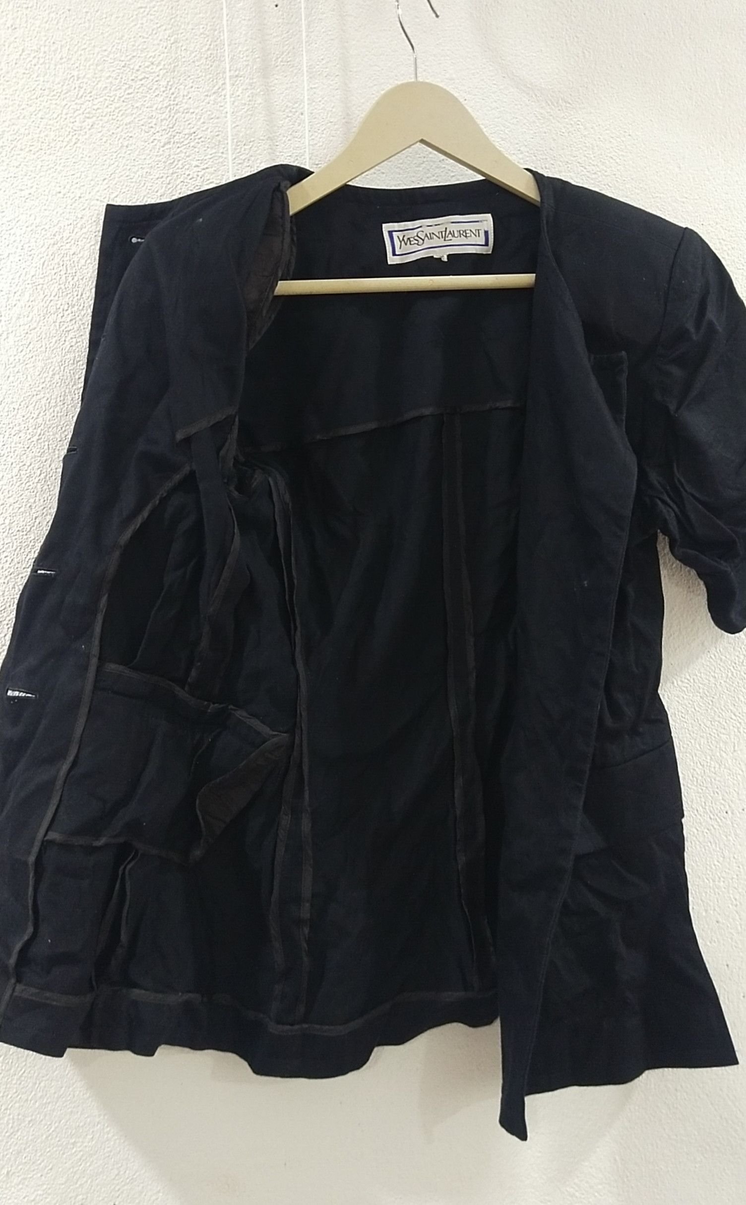 Yves Saint Laurent Final Drop Yvessaintlauren Jacket Size S / US 4 / IT 40 - 2 Thumbnail