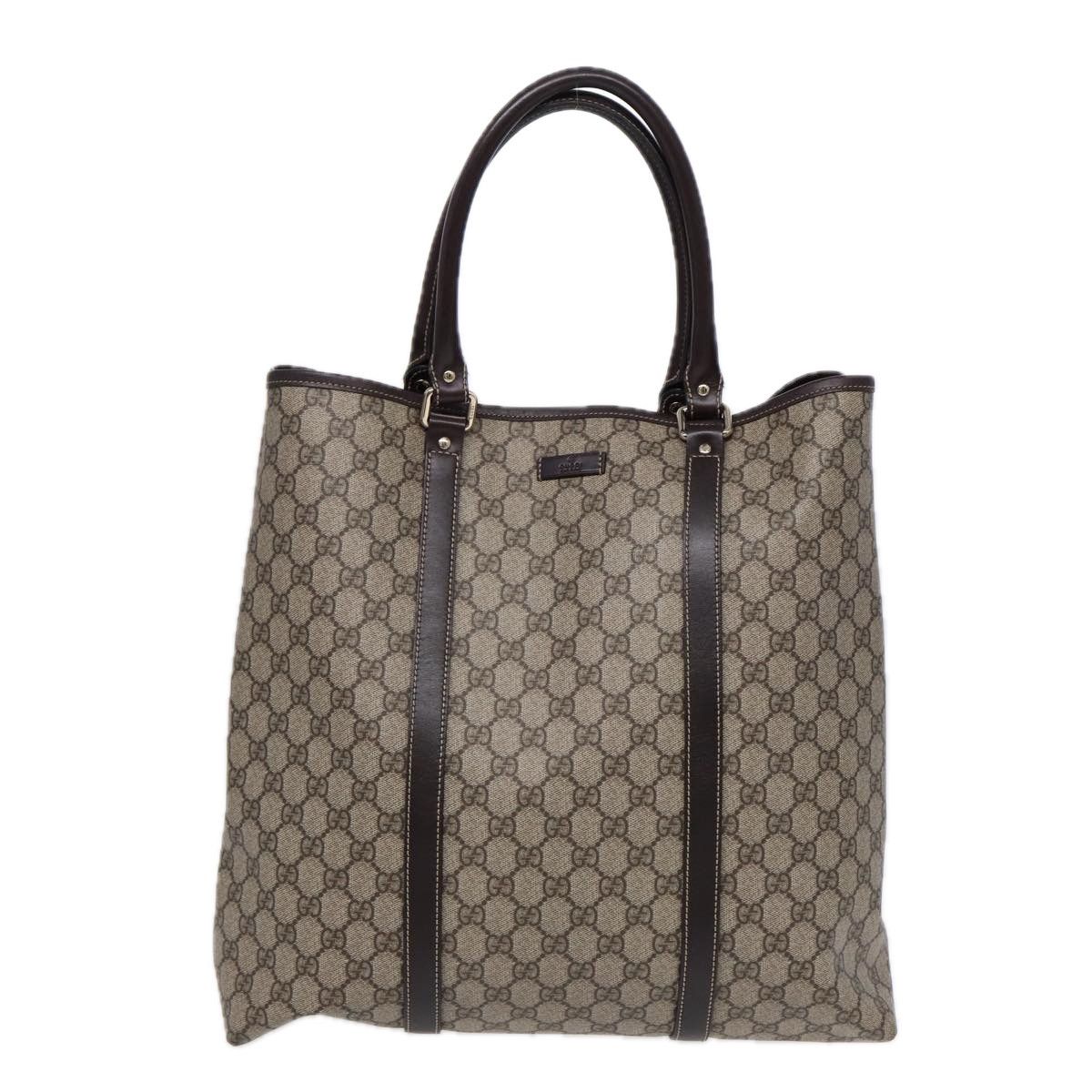 Gucci Gg Canvas Beige Canvas Tote Bag (Pre-Owned) Size ONE SIZE - 1 Thumbnail