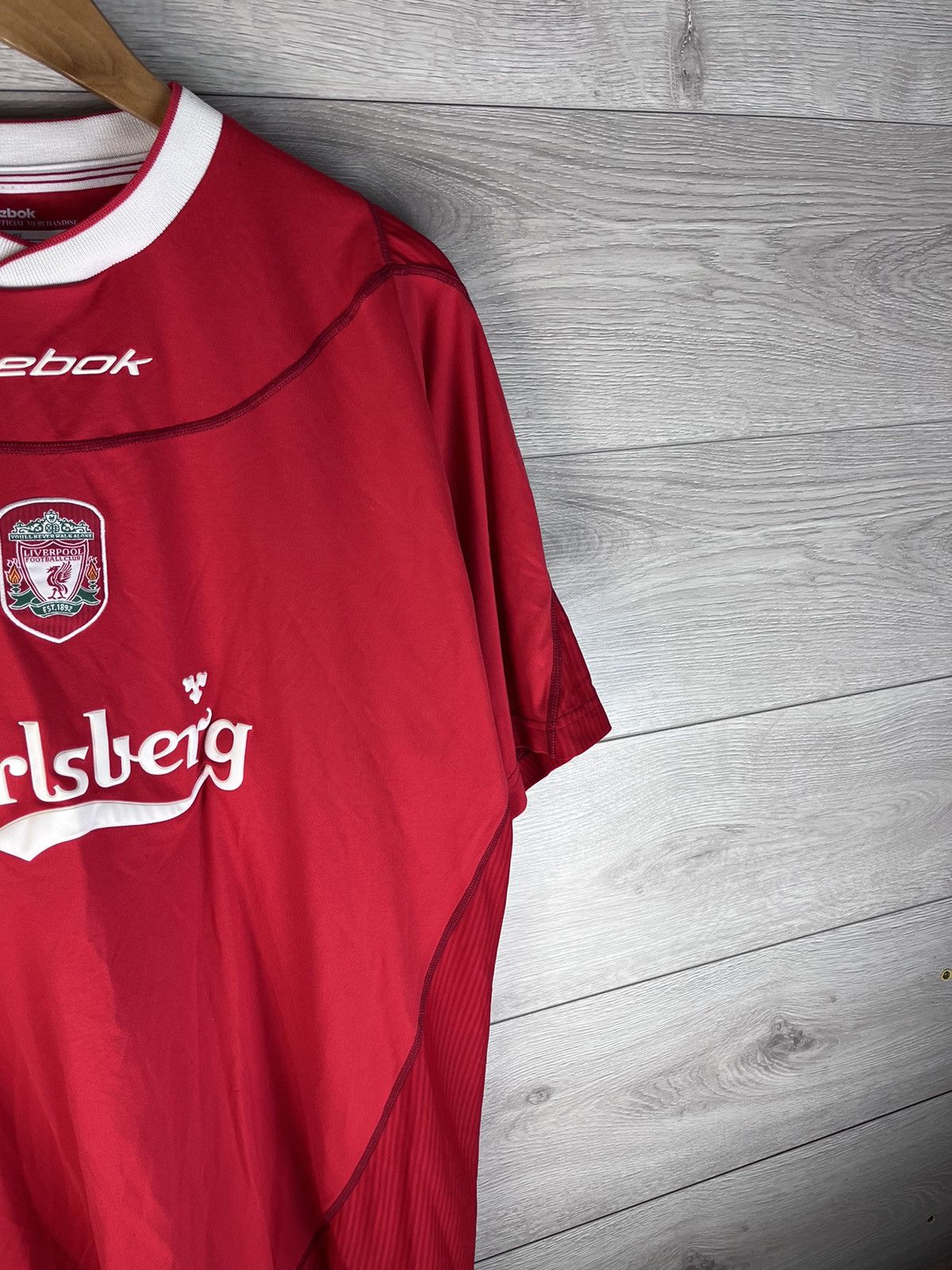 Reebok Vintage men's soccer jersey Reebok FC Liverpool size Xl 8/9s Size US XL / EU 56 / 4 - 3 Thumbnail