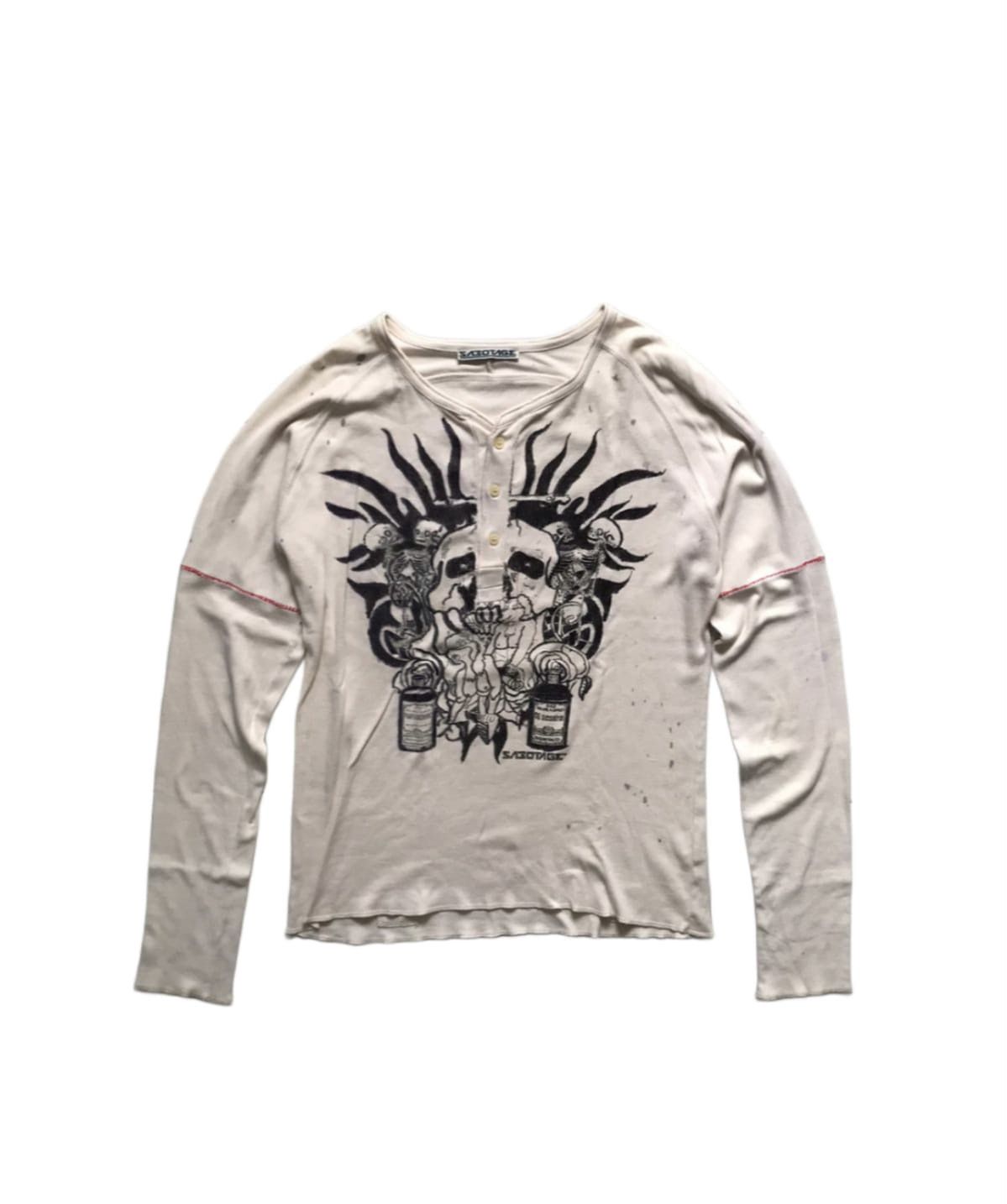 Japanese Brand × Le Grande Bleu (L.G.B.) × Vintage Sabotage Long Sleeve Vintage Size US M / EU 48-50 / 2 - 1 Thumbnail