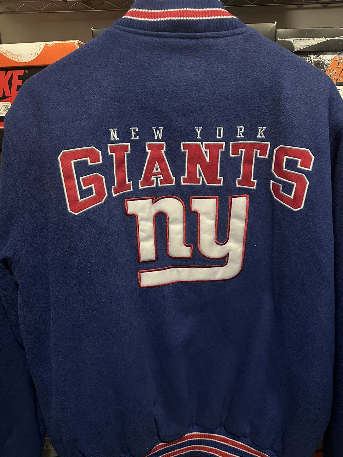 G-III New York Giants Varsity Jacket Size US XL / EU 56 / 4 - 3 Thumbnail