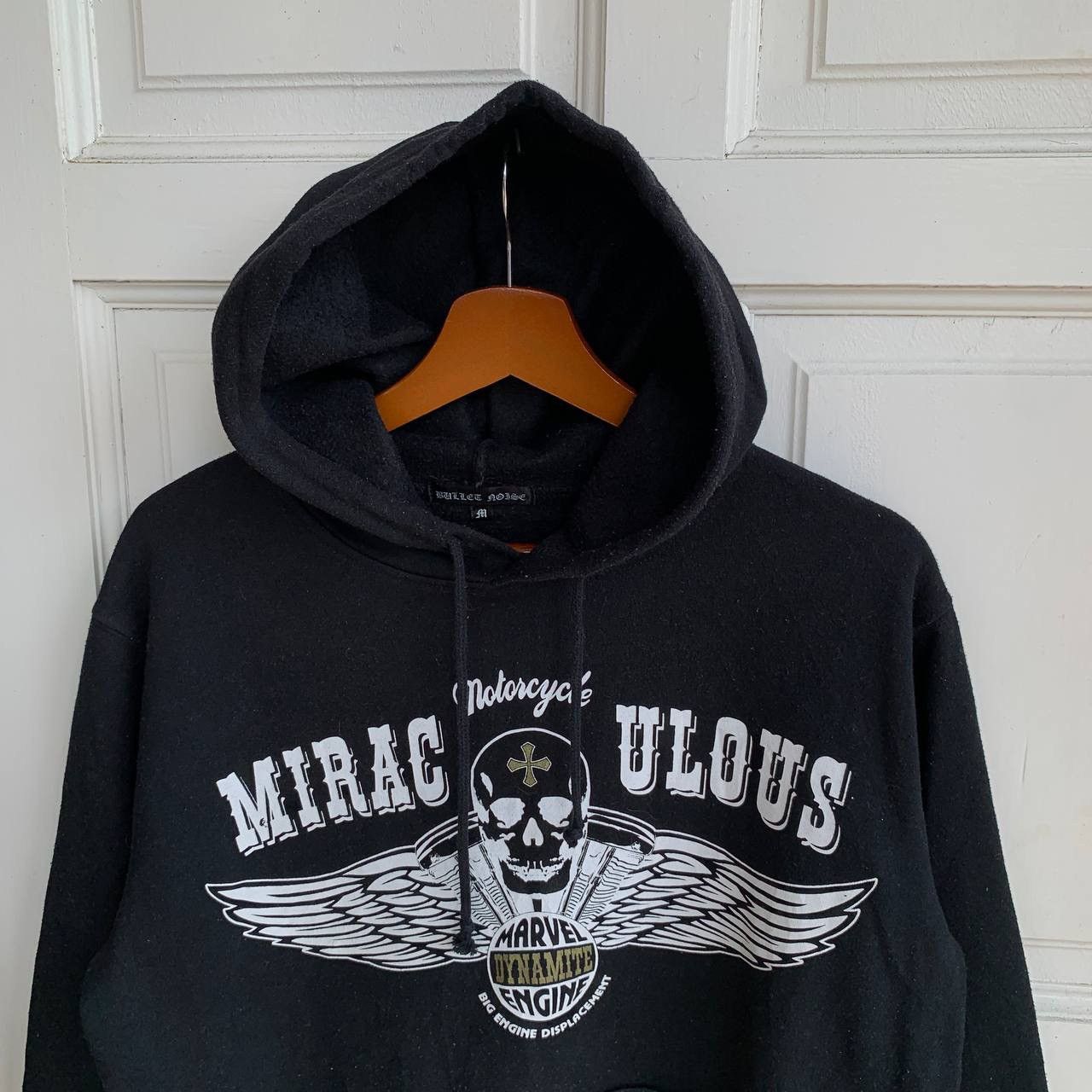 Bullet Noise BULLET NOISE Skull Print Motorcycle Hoodie Size US M / EU 48-50 / 2 - 3 Thumbnail
