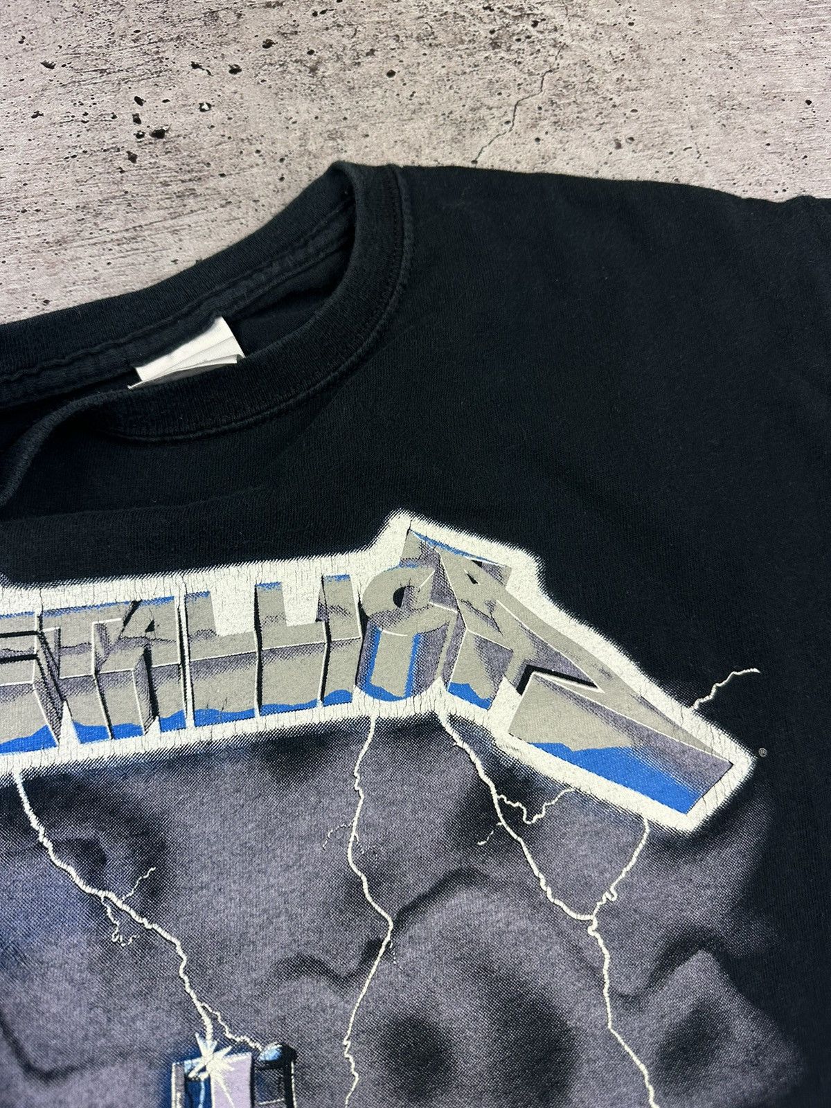 Band Tees 2007 Metallica Ride The Lightning Double Sided T Shirt Size US M / EU 48-50 / 2 - 14 Thumbnail