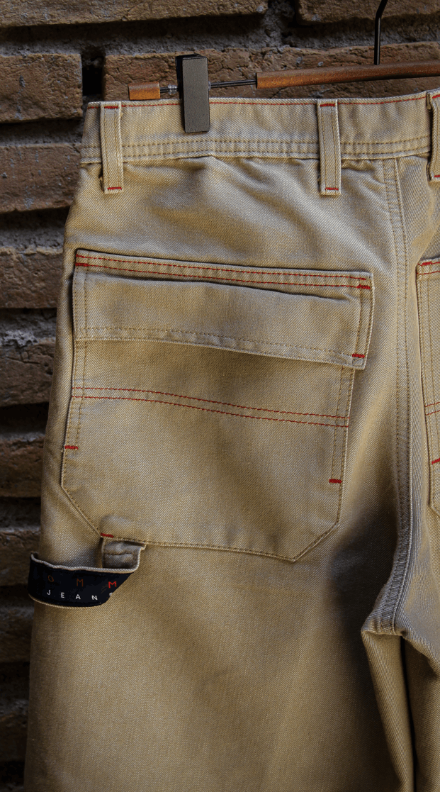 Tommy Hilfiger Tommy Jeans Vintage Style Carpenter Pants Relic Tan Size US 31 - 5 Thumbnail