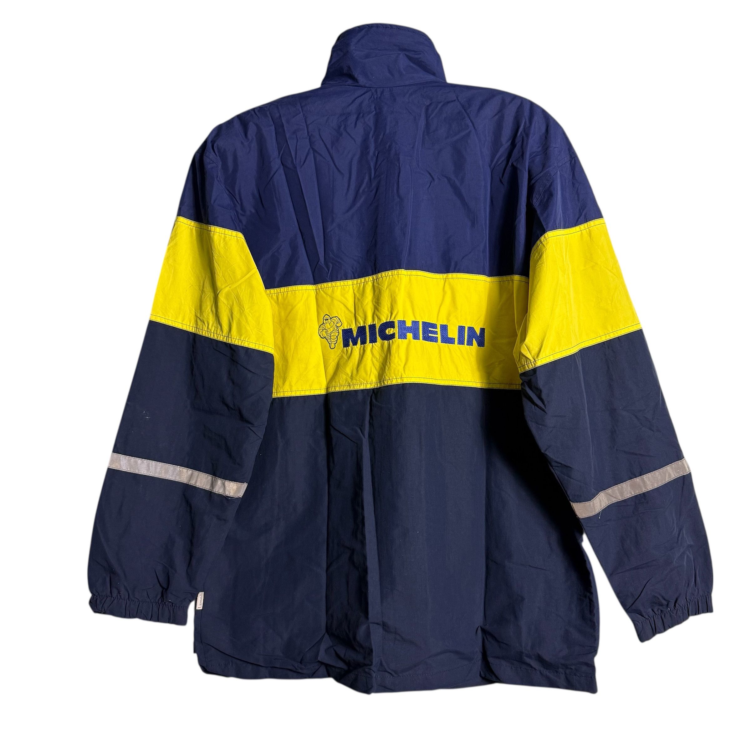 Gear for Sports 🔥RARE🔥Vintage Michelin Racing Spellout Full-Zip Jacket Size US M / EU 48-50 / 2 - 1 Thumbnail