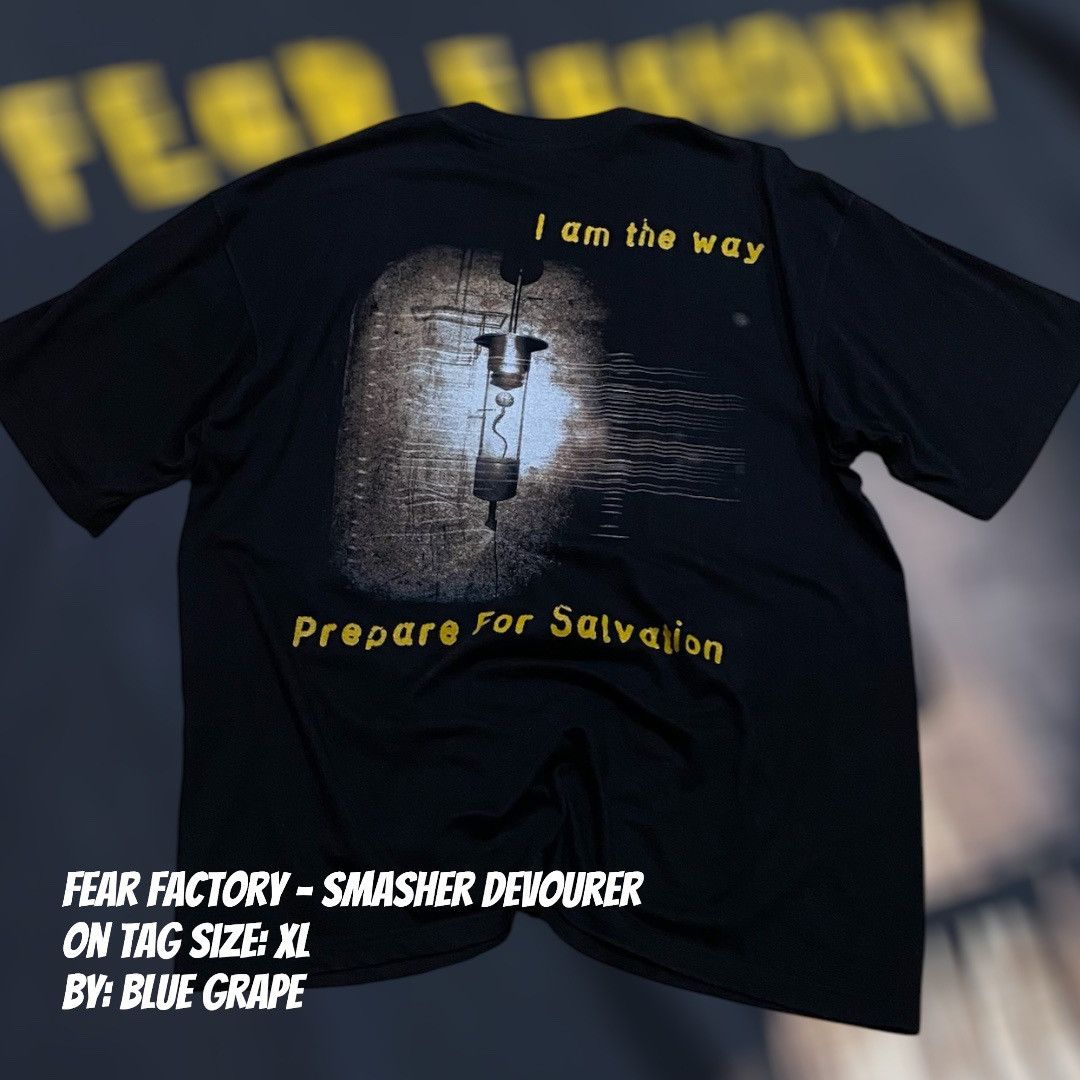 Band Tees Fear Factory - Smasher Devourer Band Tee Size US XL / EU 56 / 4 - 2 Thumbnail