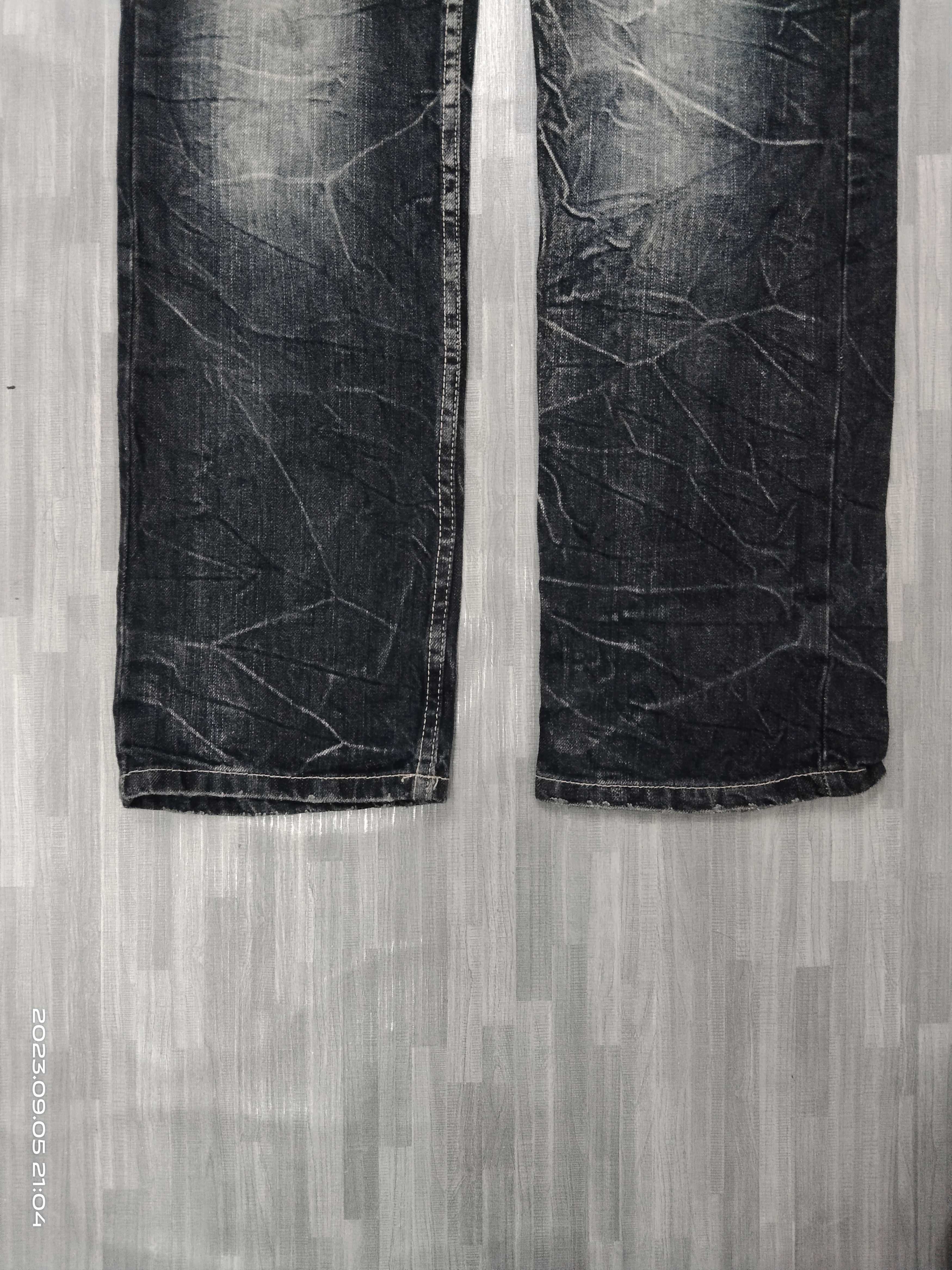 Japanese Brand SiCK DOUBLE WAIST ANTFUI DENIM PANTS Size US 29 - 6 Thumbnail