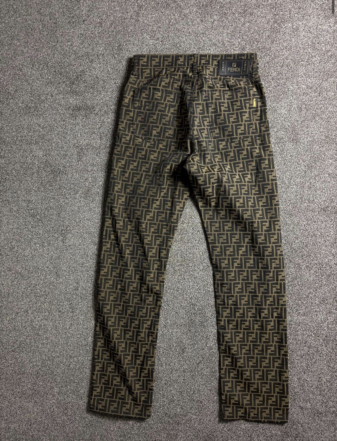 Fendi Fendi FF Monogram Trousers Size US 32 / EU 48 - 3 Thumbnail