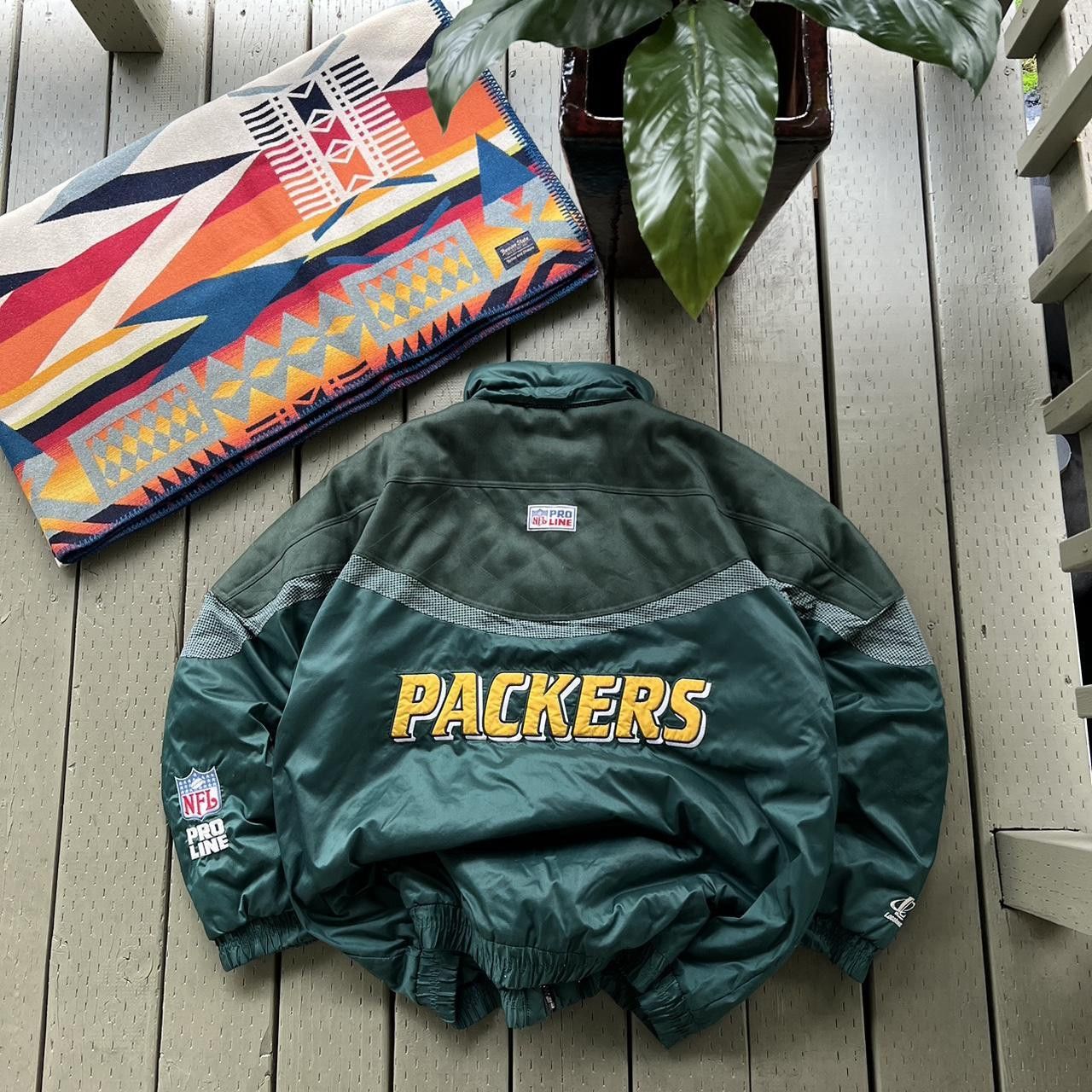 NFL × Starter × Vintage Vintage Green Bay Packers Jacket Size US XXL / EU 58 / 5 - 2 Thumbnail