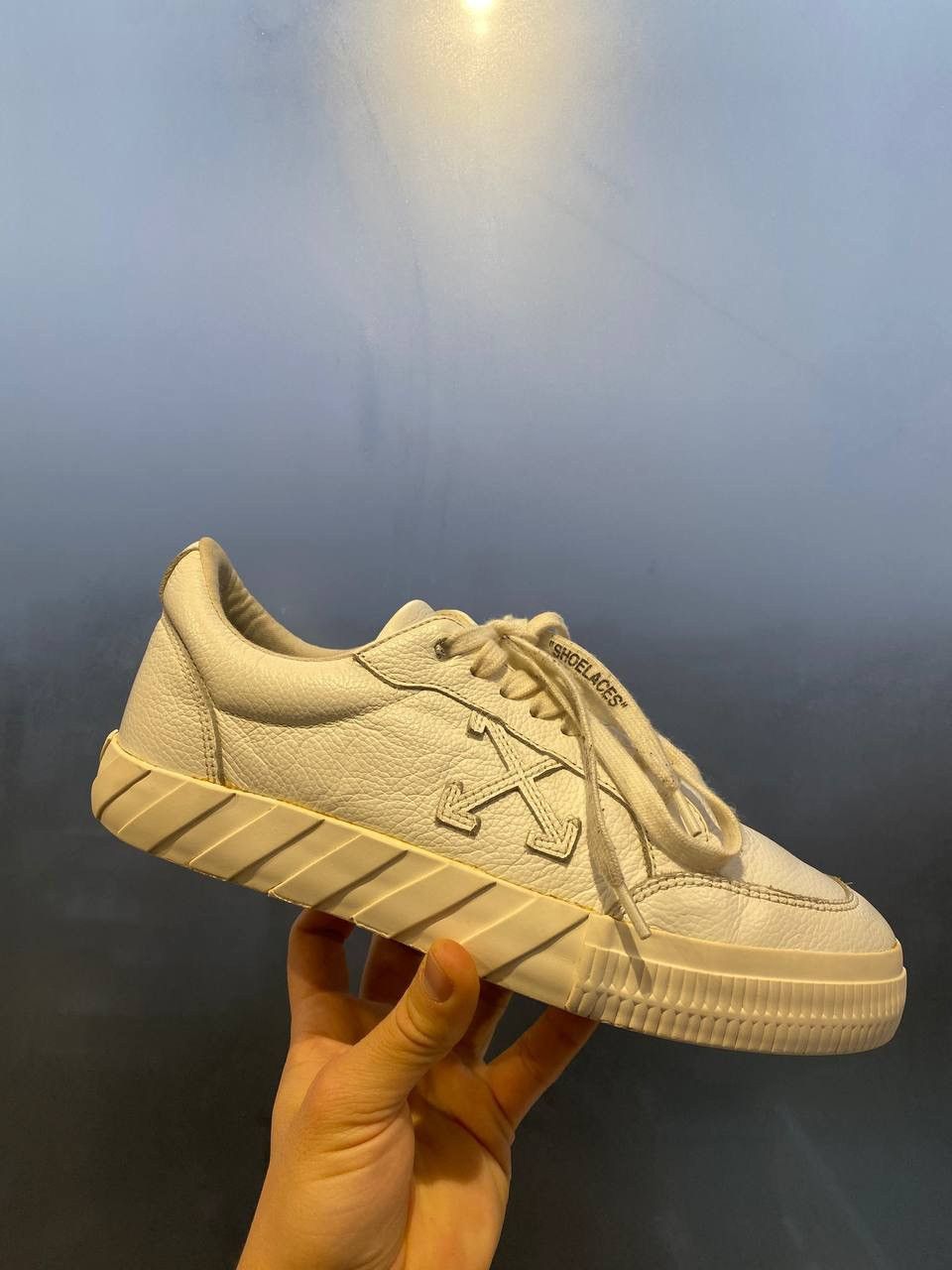 Off-White Off-White Vulc Low Leather White Size 41 Size US 7.5 / EU 40-41 - 19 Thumbnail