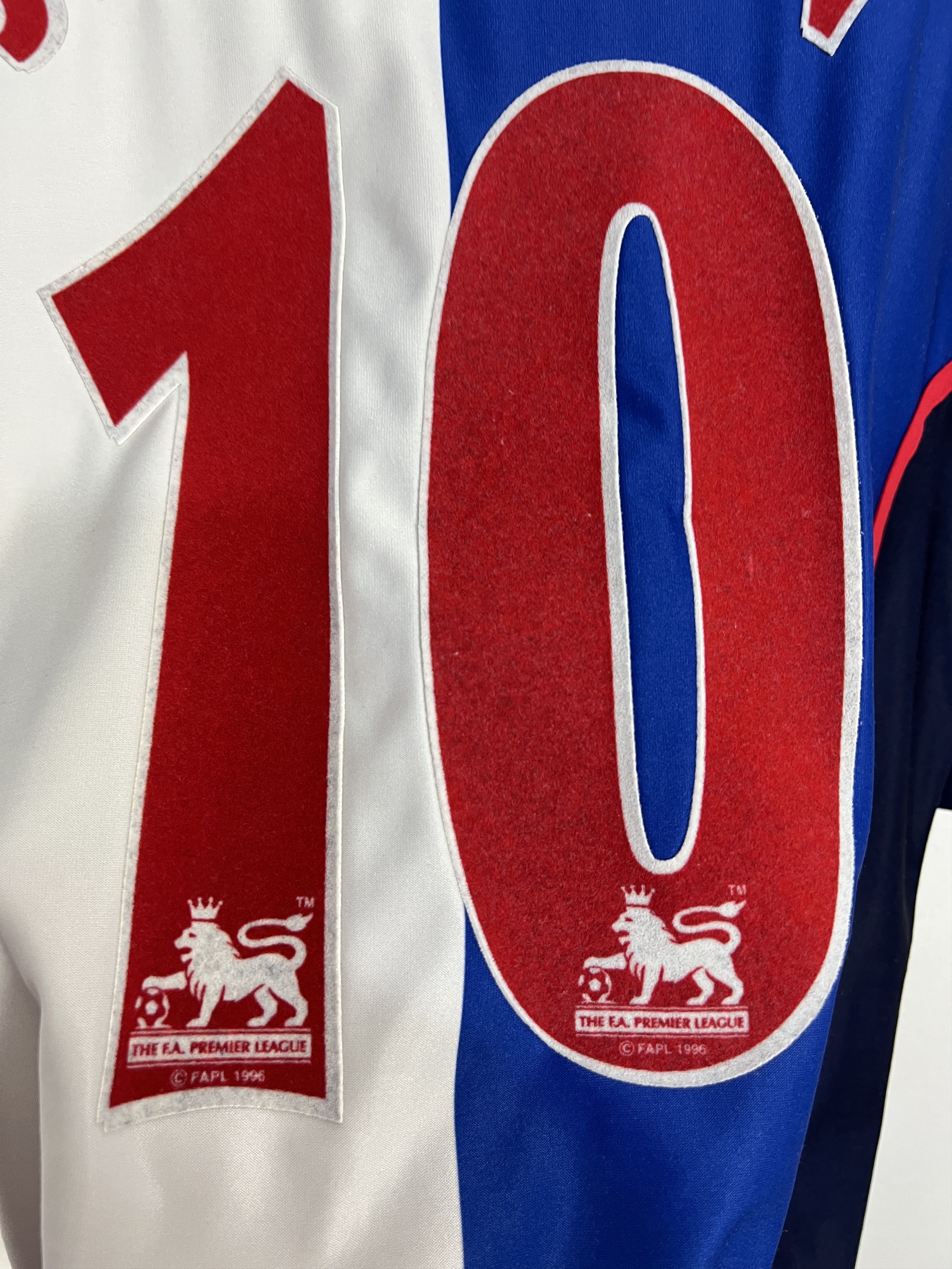Kappa Blackburn Rovers Home football shirt 2003 #10 Jansen Kappa Size US XXL / EU 58 / 5 - 3 Thumbnail