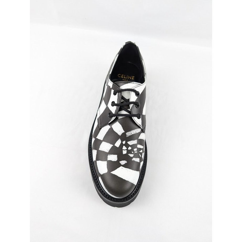 Celine o1rshd Leather Spiders Loafers in Black / White Size US 11 / EU 44 - 9 Thumbnail