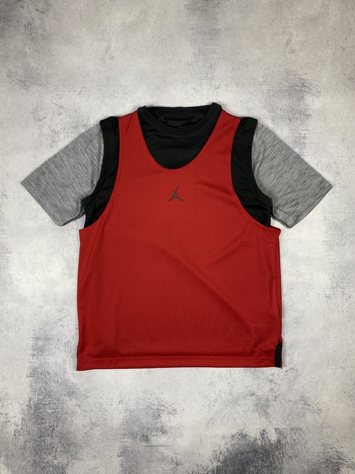 Jordan Brand × Nike Nike Jordan Dri Fit Basketball Combo Statement Tank Top Tee Size US M / EU 48-50 / 2 - 5 Thumbnail