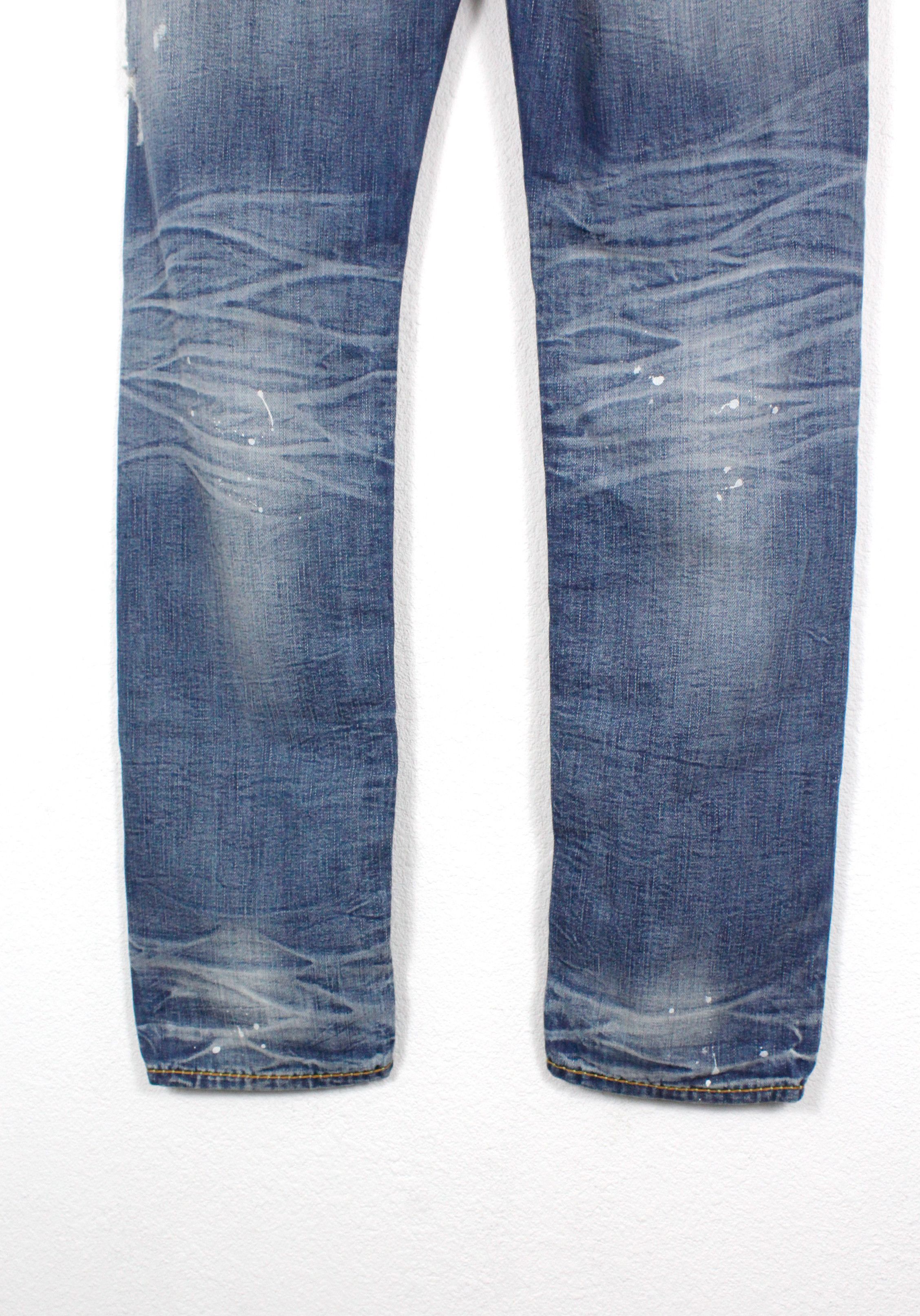 True Religion True Religion Y2K Hand Painted Distressed Pants Jeans 32 Size US 32 / EU 48 - 8 Thumbnail
