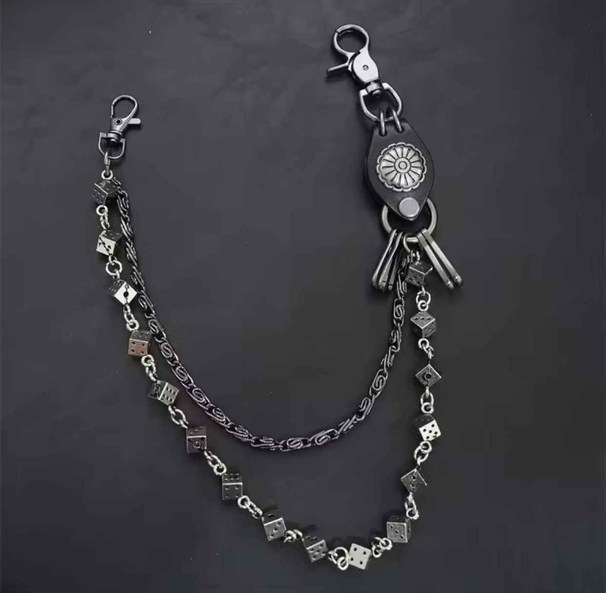 Vintage Trousers Hipster Pant Jean Keychain Ring Size ONE SIZE - 3 Thumbnail